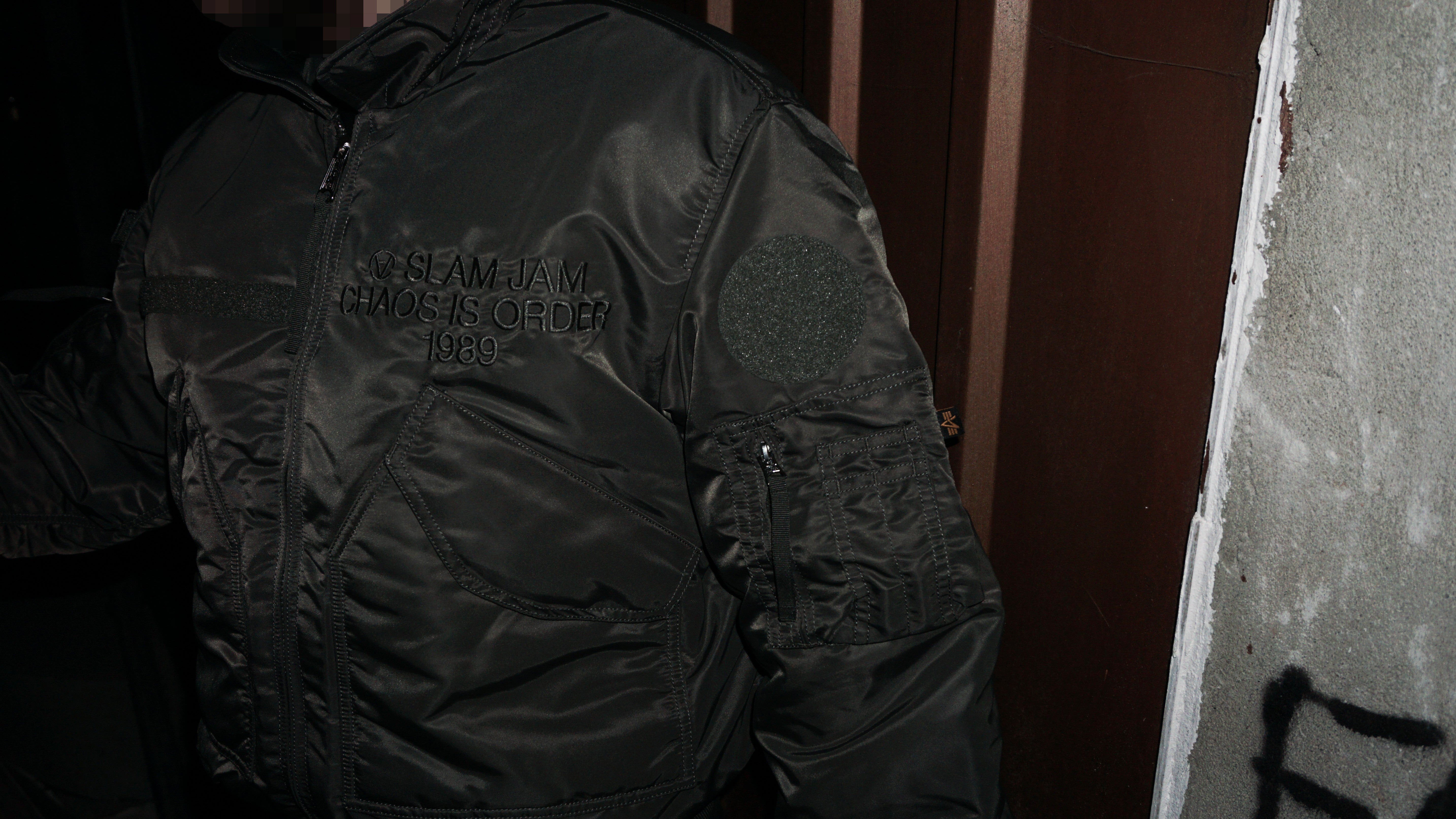 ANOTHER ICON, HACKED. SLAM JAM X ALPHA INDUSTRIES MAKE THEIR CWU