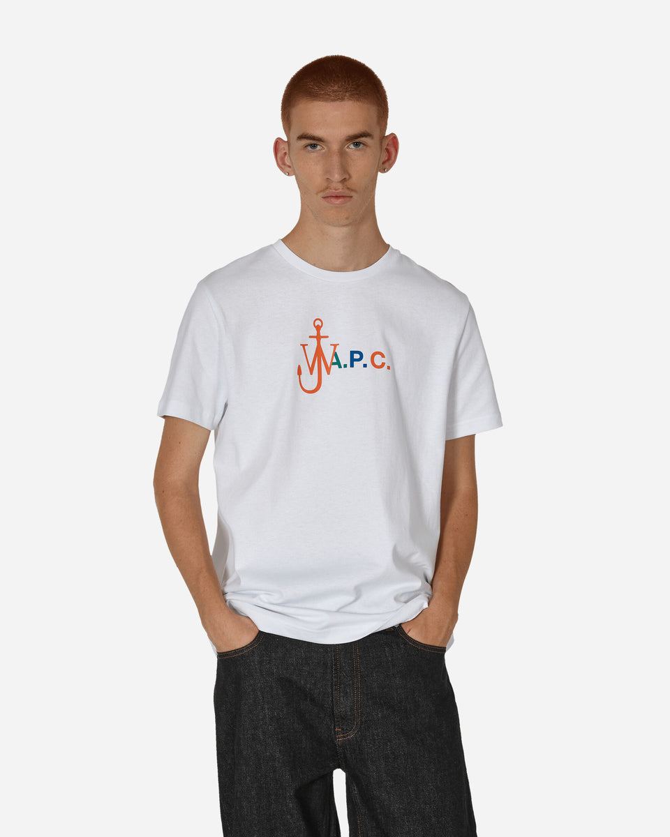 A.P.C. JW Anderson Anchor T-Shirt White - Slam Jam® Official Store