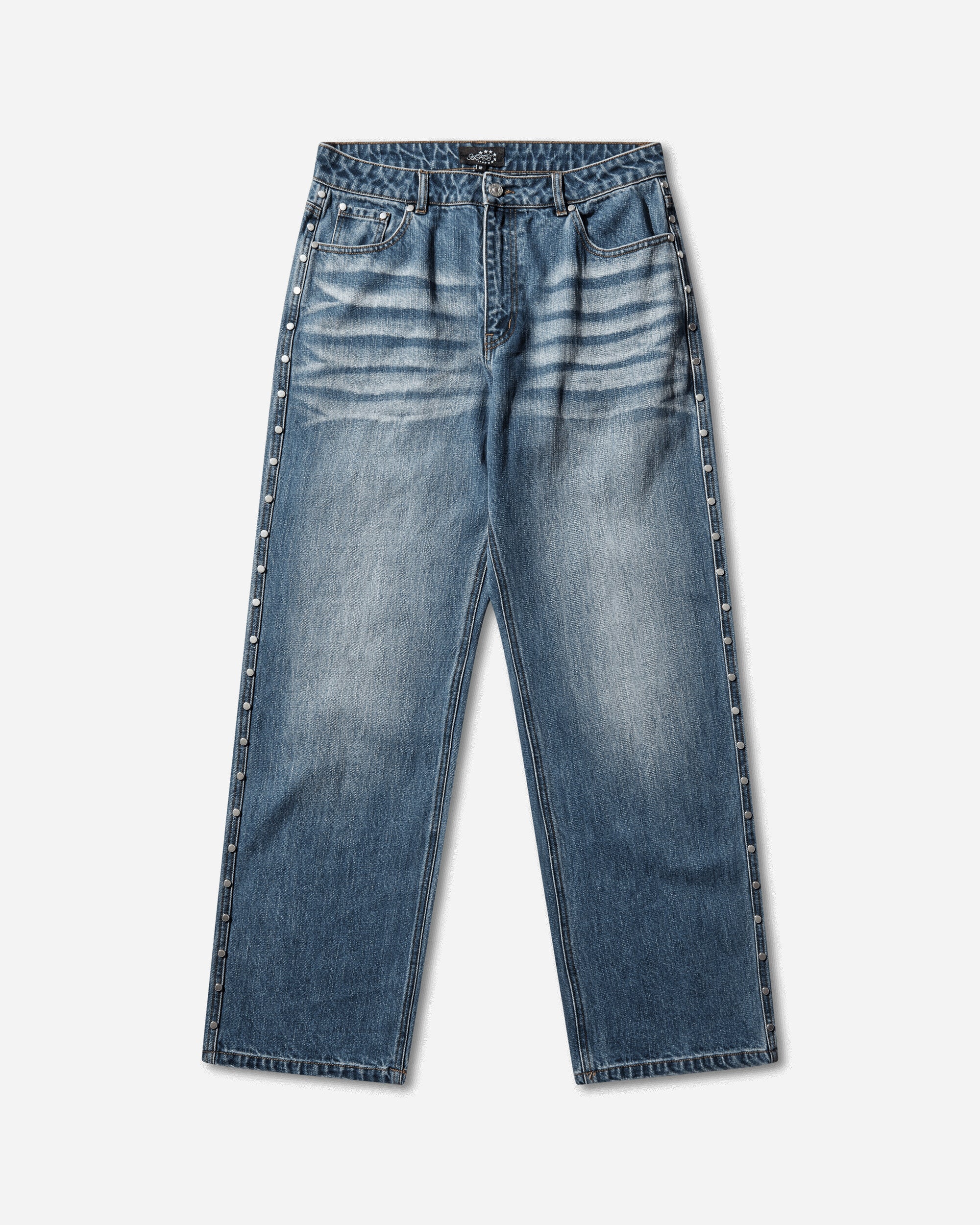 メンズ AFB Straight Studs Denim / L.Blue