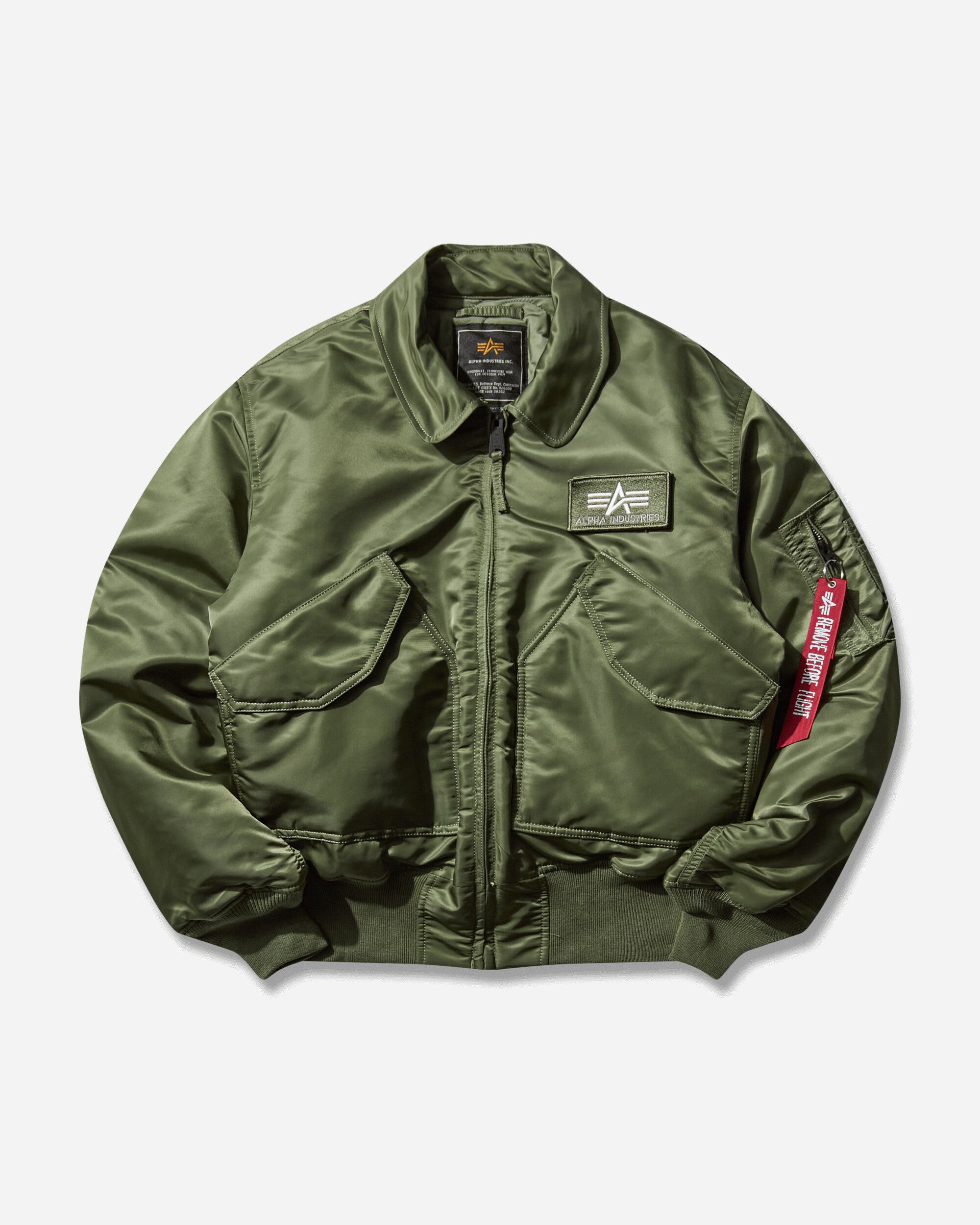 Men's CWU-45 Heritage Bomber Jacket Sage Green – Slam Jam®