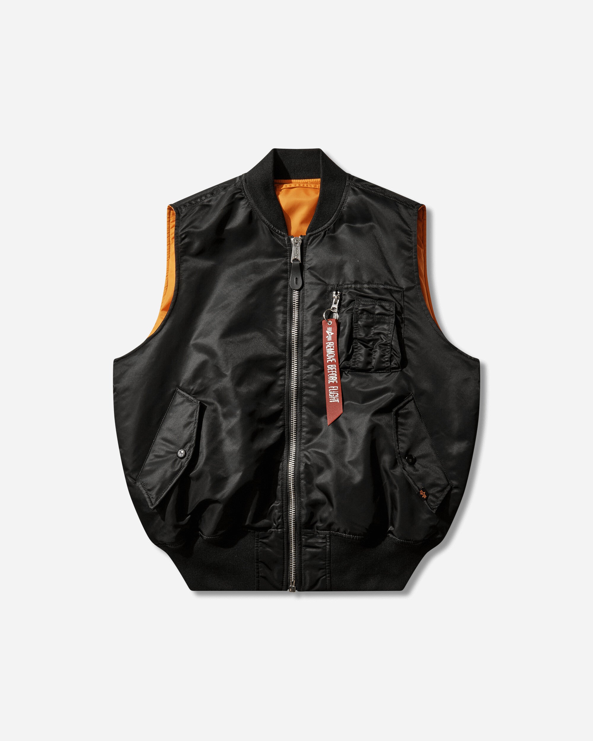 Men's MA-1 Heritage Vest Black – Slam Jam®