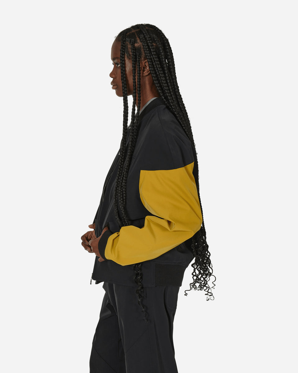 Novalis Liatrisory Bomber Jacket Obsidian Black / Medallion Yellow