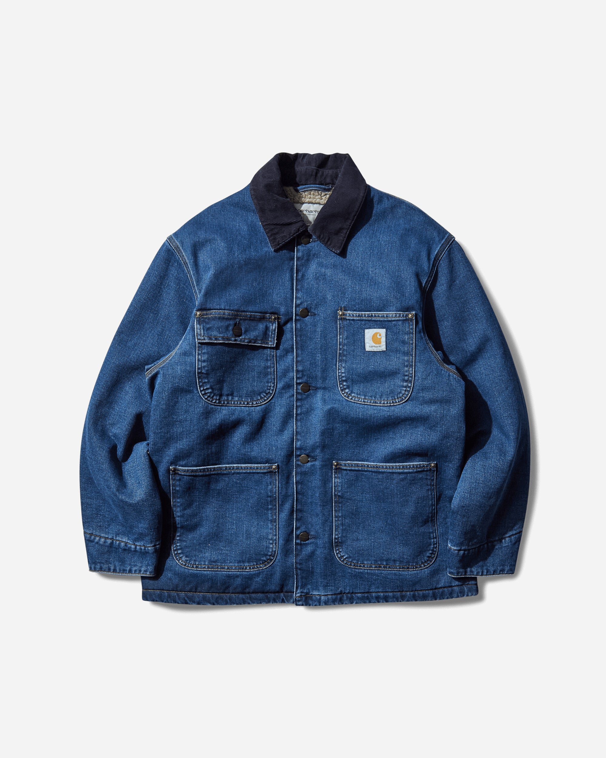 Men's OG Chore Coat Blue / Dark Navy (Stone Washed) – Slam Jam®