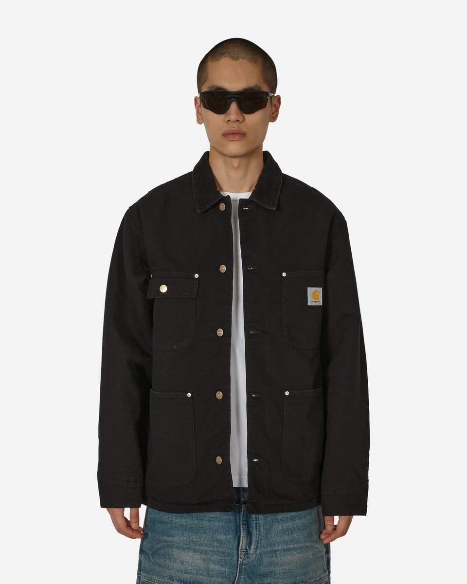 Carhartt chore hot sale coat black