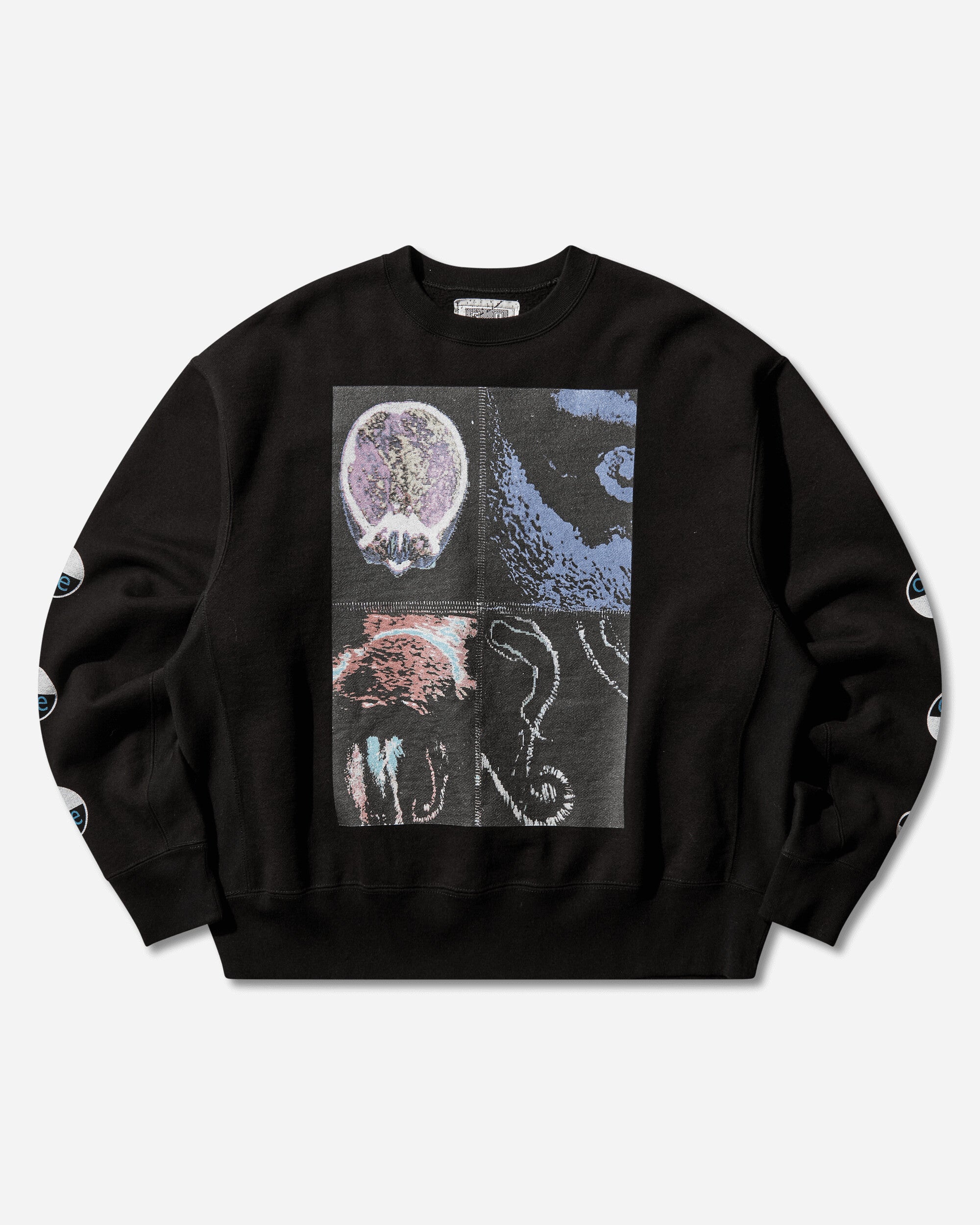 Men's Xo RIFF Crewneck Sweatshirt Black – Slam Jam®