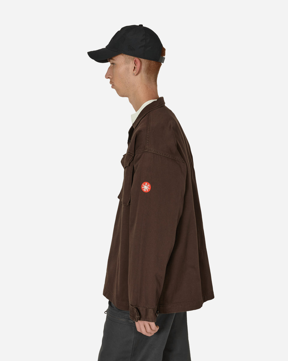 Slotted Button BDU Shirt Brown