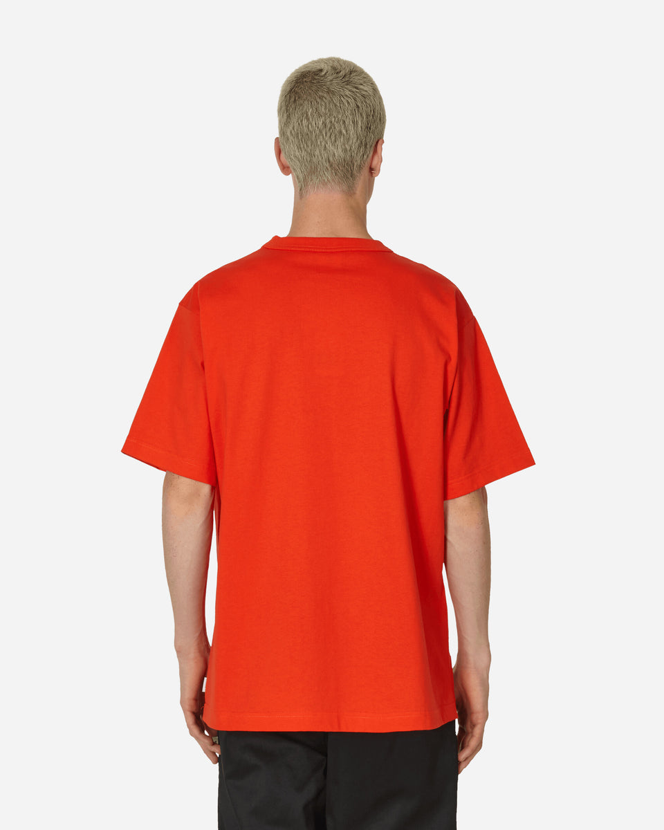 WTAPS Academy Crewneck T-Shirt Orange