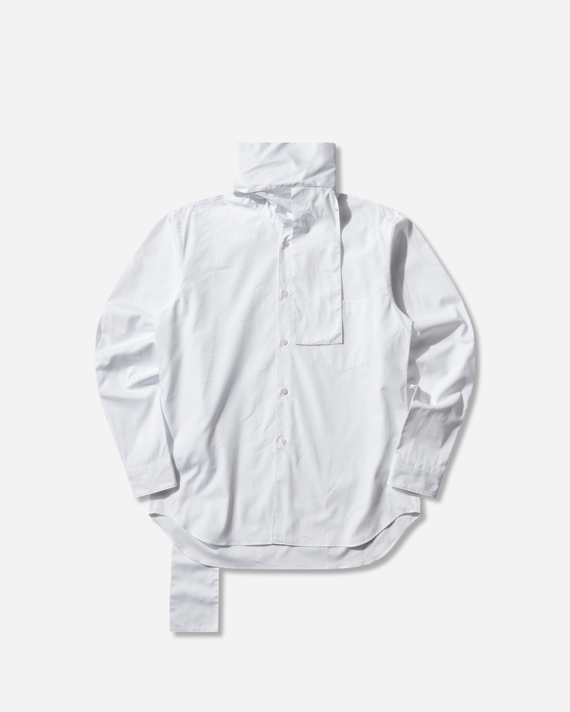 Men's Scarf Longsleeve Shirt White – Slam Jam®