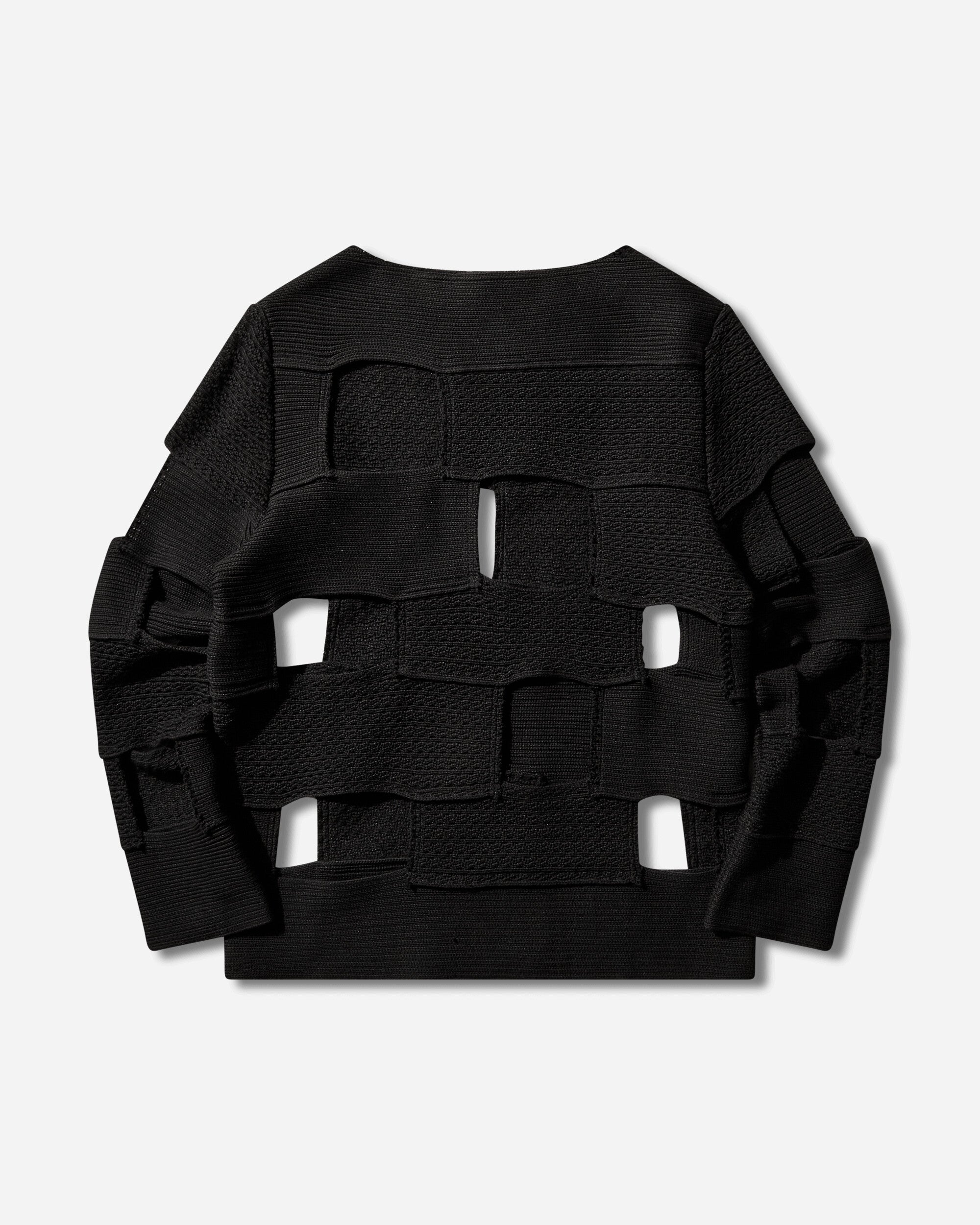 Men's Cut-Out Sweater Black – Slam Jam®