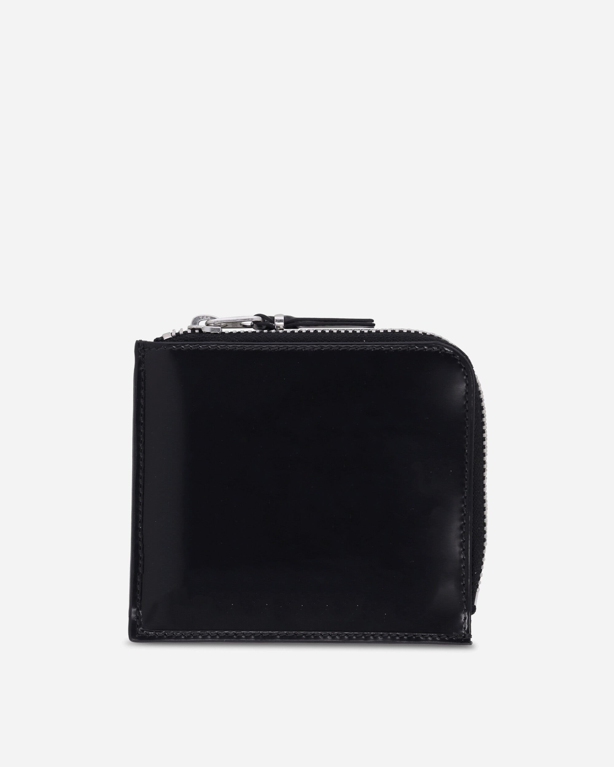 小物 Wallet COMME des GARCONS MIRROR INSIDE Mirror Inside Zip Around Wallet Black / Silver – Slam Jam®