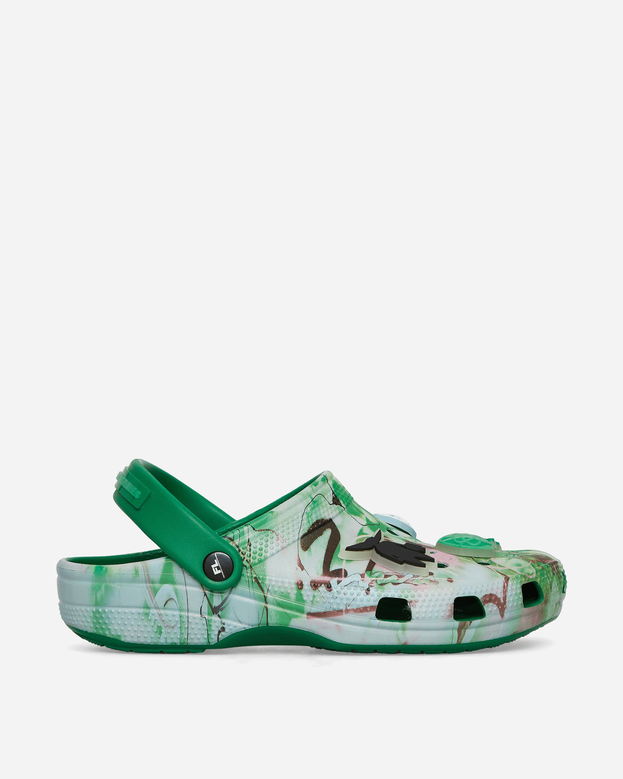 Futura Laboratories Classic Clogs Green Ivy – Slam Jam®