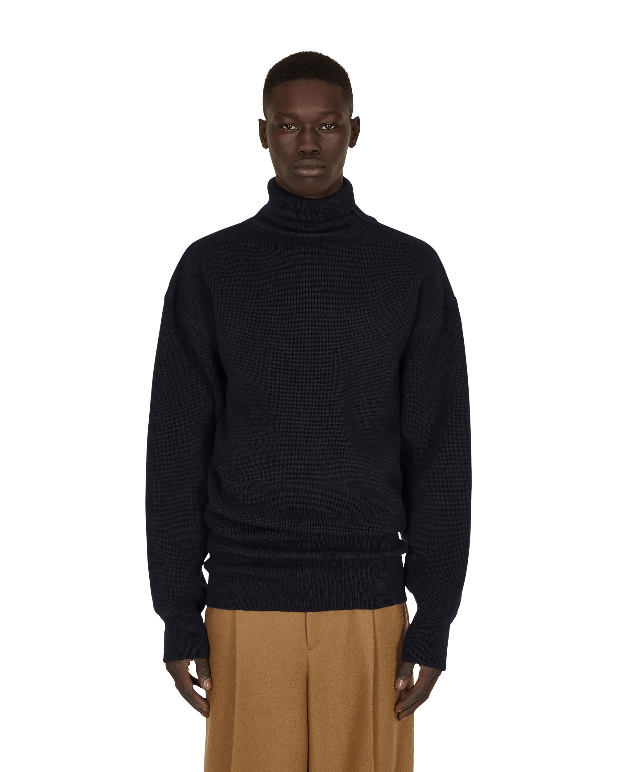 Turtleneck Sweater Blue – Slam Jam® Turtleneck Sweater Blue – Slam Jam®