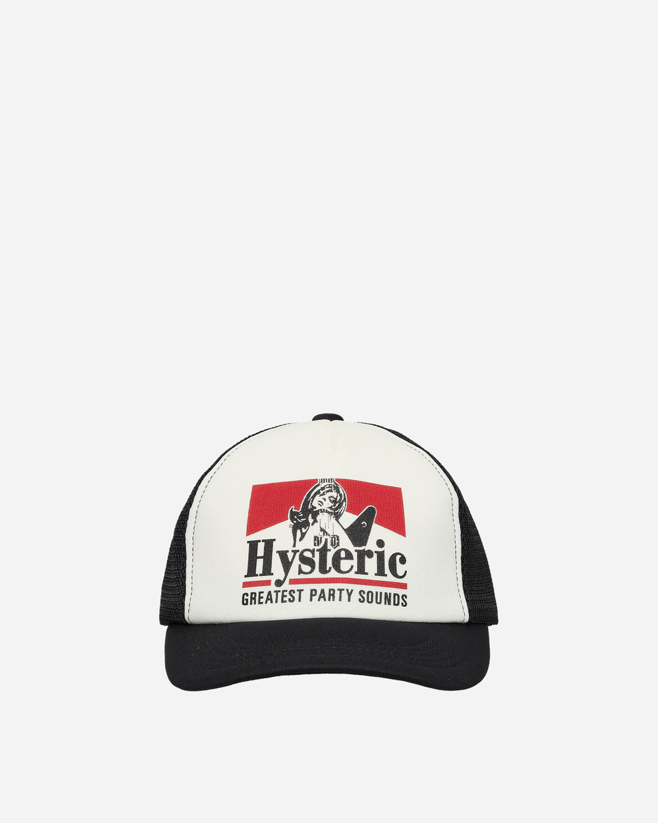 Hysteric Glamour Guitar Girl Trucker Hat Black - Slam Jam® Official