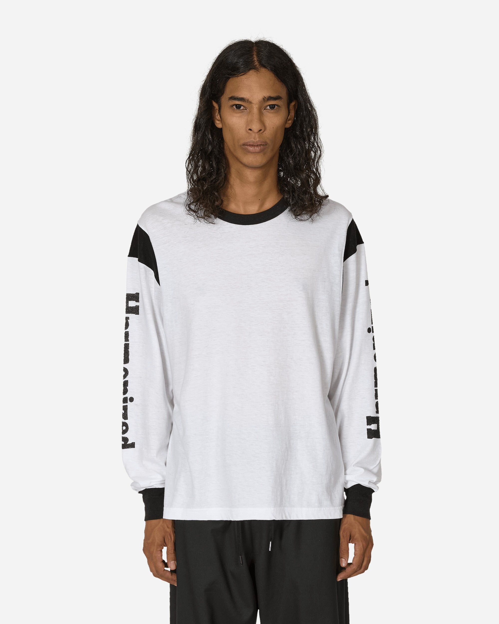 Jumbo Longsleeve T-Shirt White – Slam Jam®