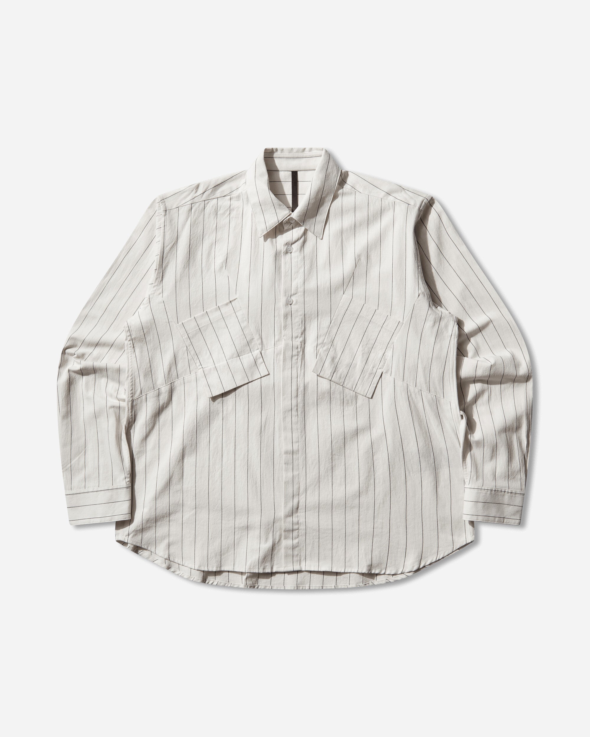 simianringシミアンリングAlpaca Shirt［Beige］ Men's Pieck Shirt Carrara Stripe – Slam Jam®