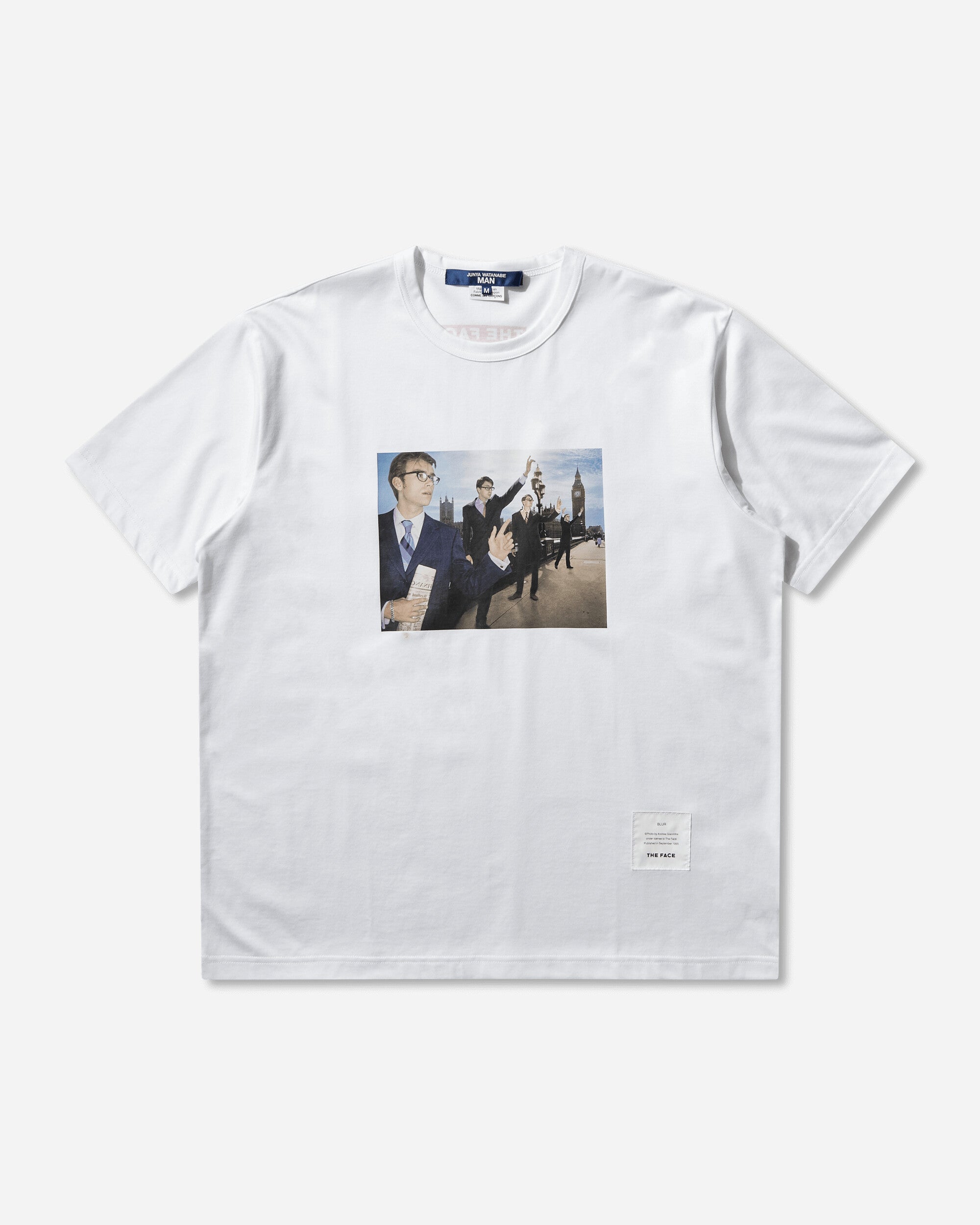 Men's The Face Blur T-Shirt White – Slam Jam®