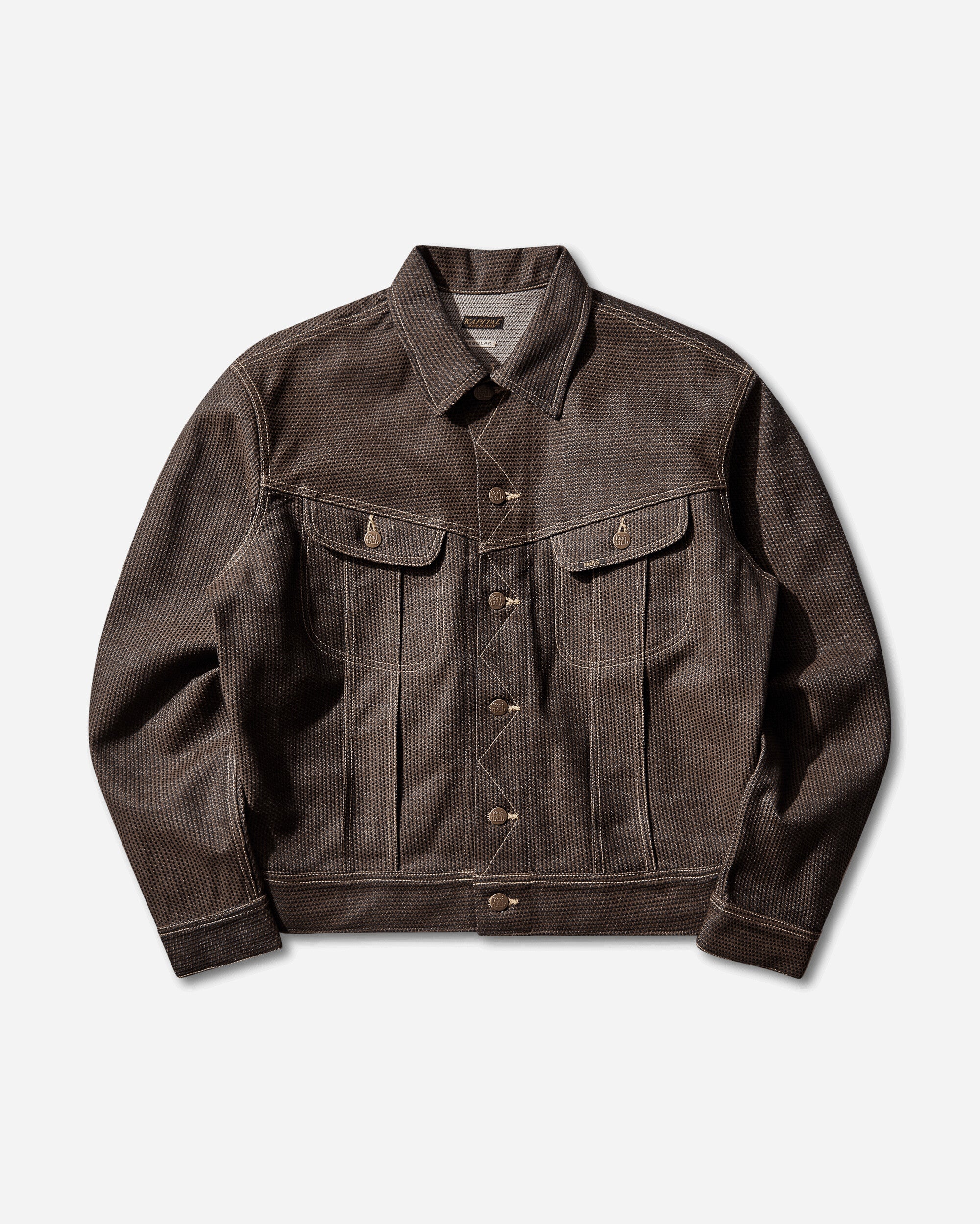 Men's Century Denim Westerner Regular Jacket (Kakishibu Dye