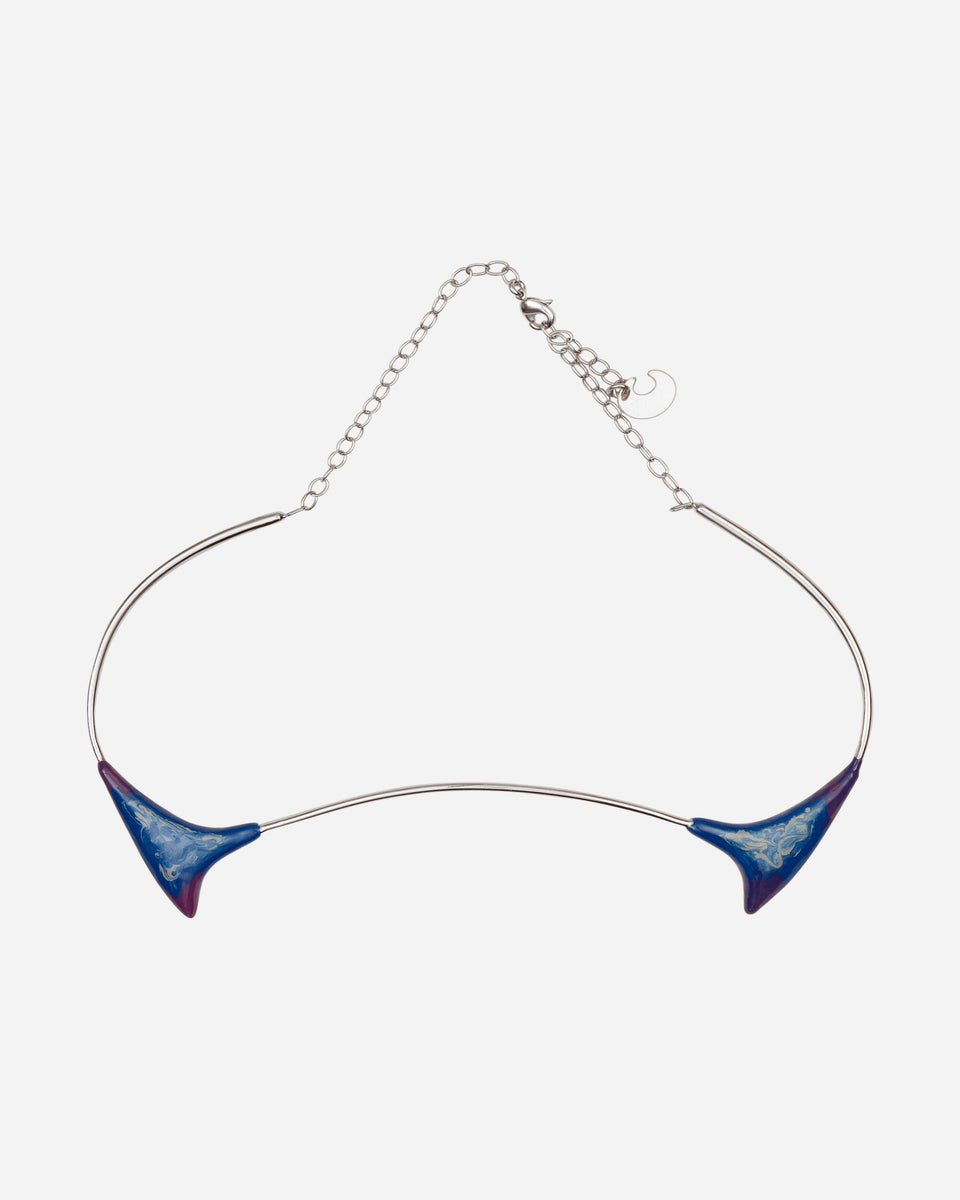 Kiko Kostadinov Ursa Necklace Silver / Blue Gradient Slam Jam