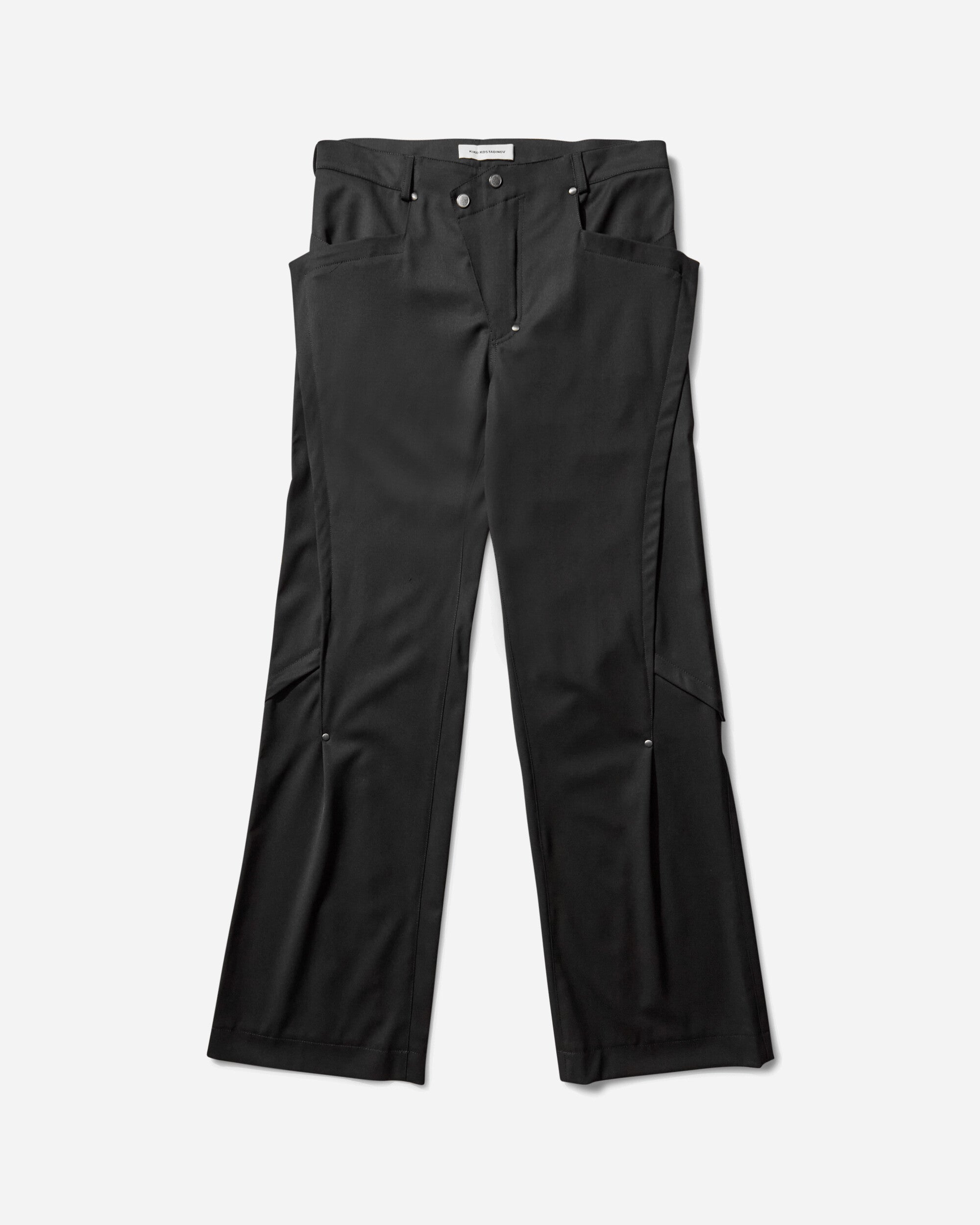パンツ KIKO KOSTADINOV KRANER TROUSER Men's Kraner Trousers Crow Black – Slam Jam®