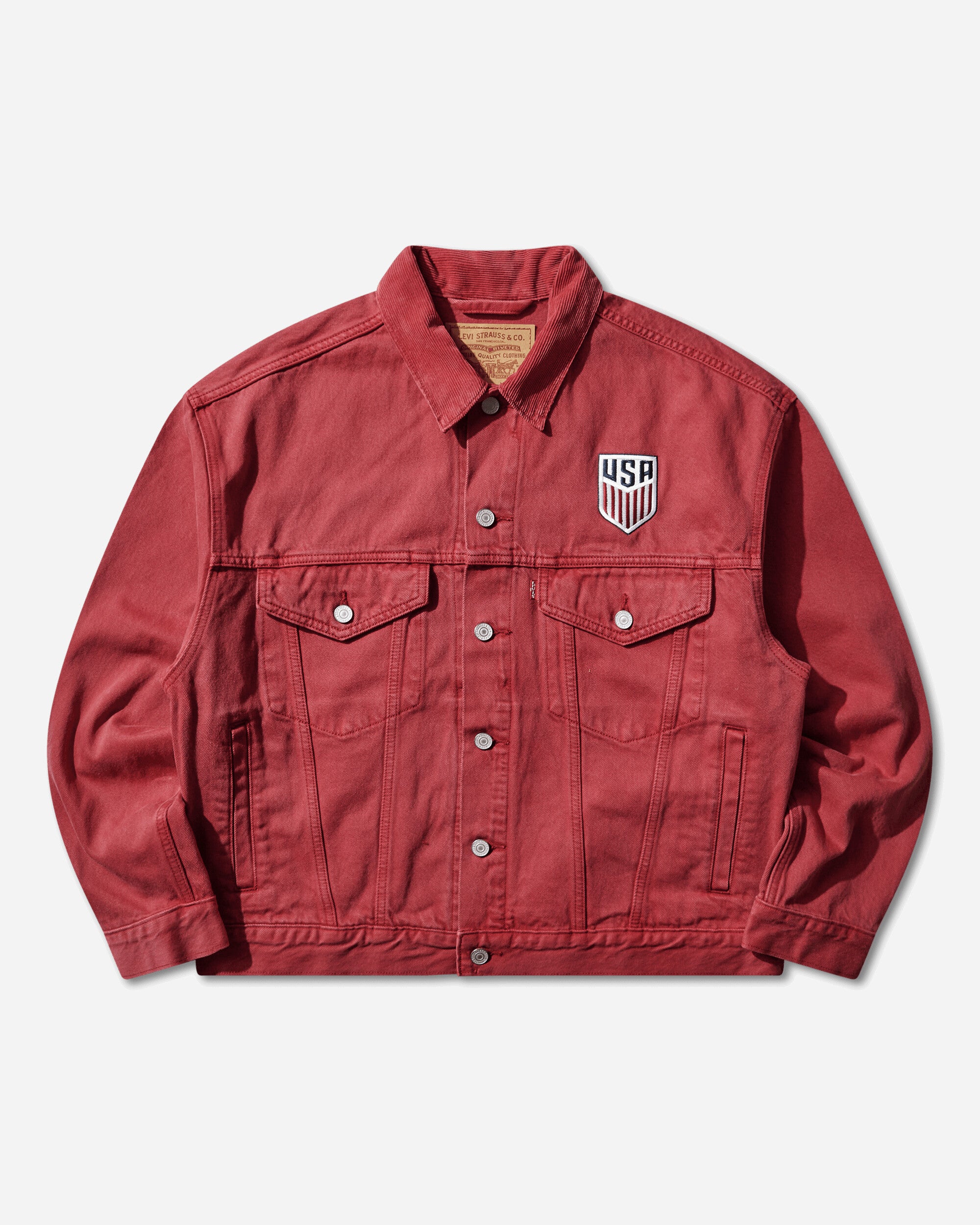 Men's U.S. Soccer Type III Trucker Jacket Red – Slam Jam®