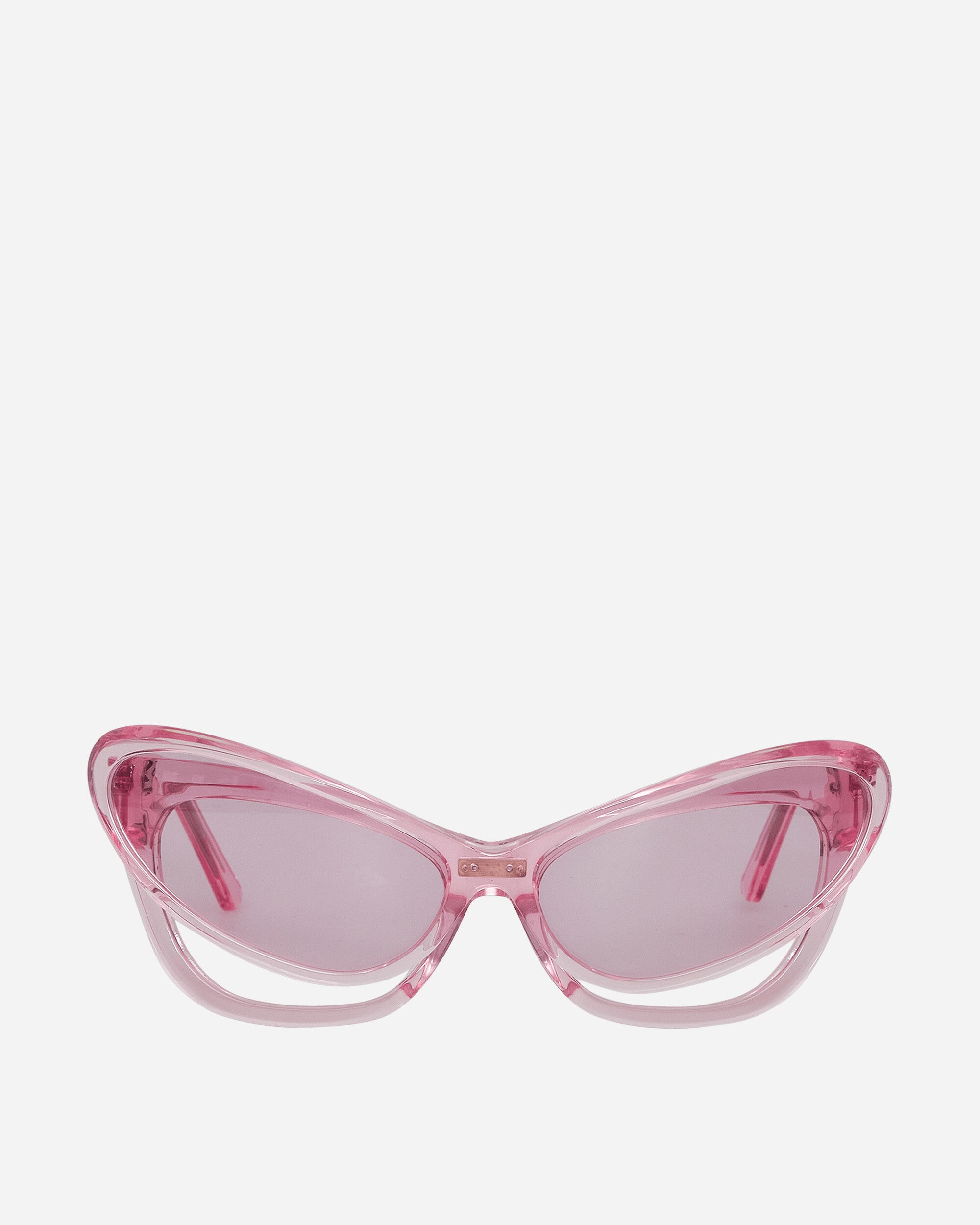 MARRKNULL Wmns Pink Double Layer Sunglasses Pink Eyewear Sunglasses MN24SS11015 PINK