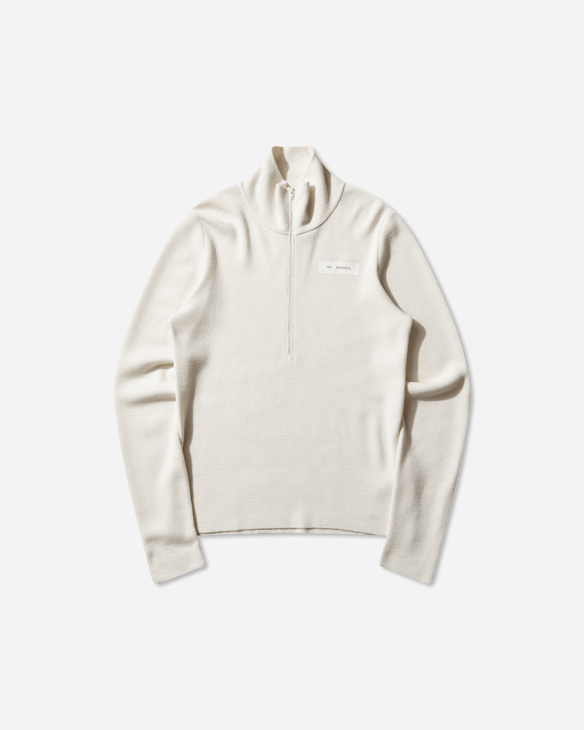 Men's Half-Zip Knit Top Off White – Slam Jam®