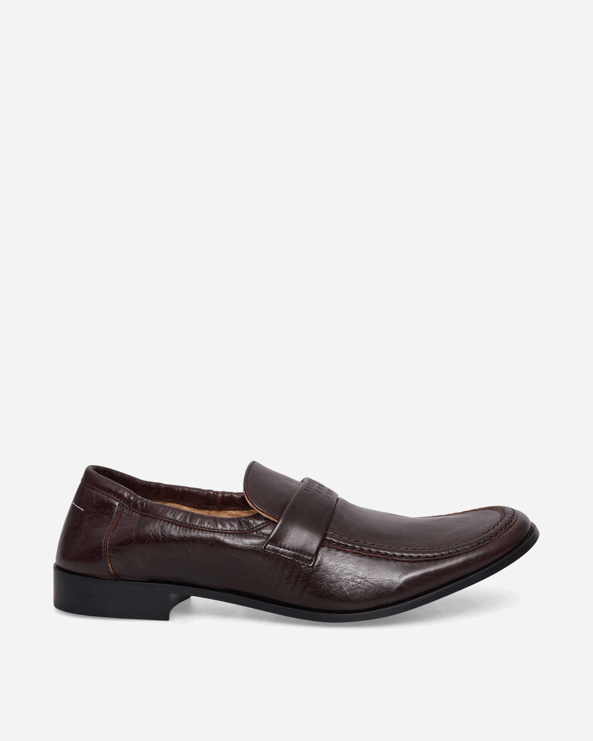 Men's Swing-Toe Leather Loafers Brown – Slam Jam®
