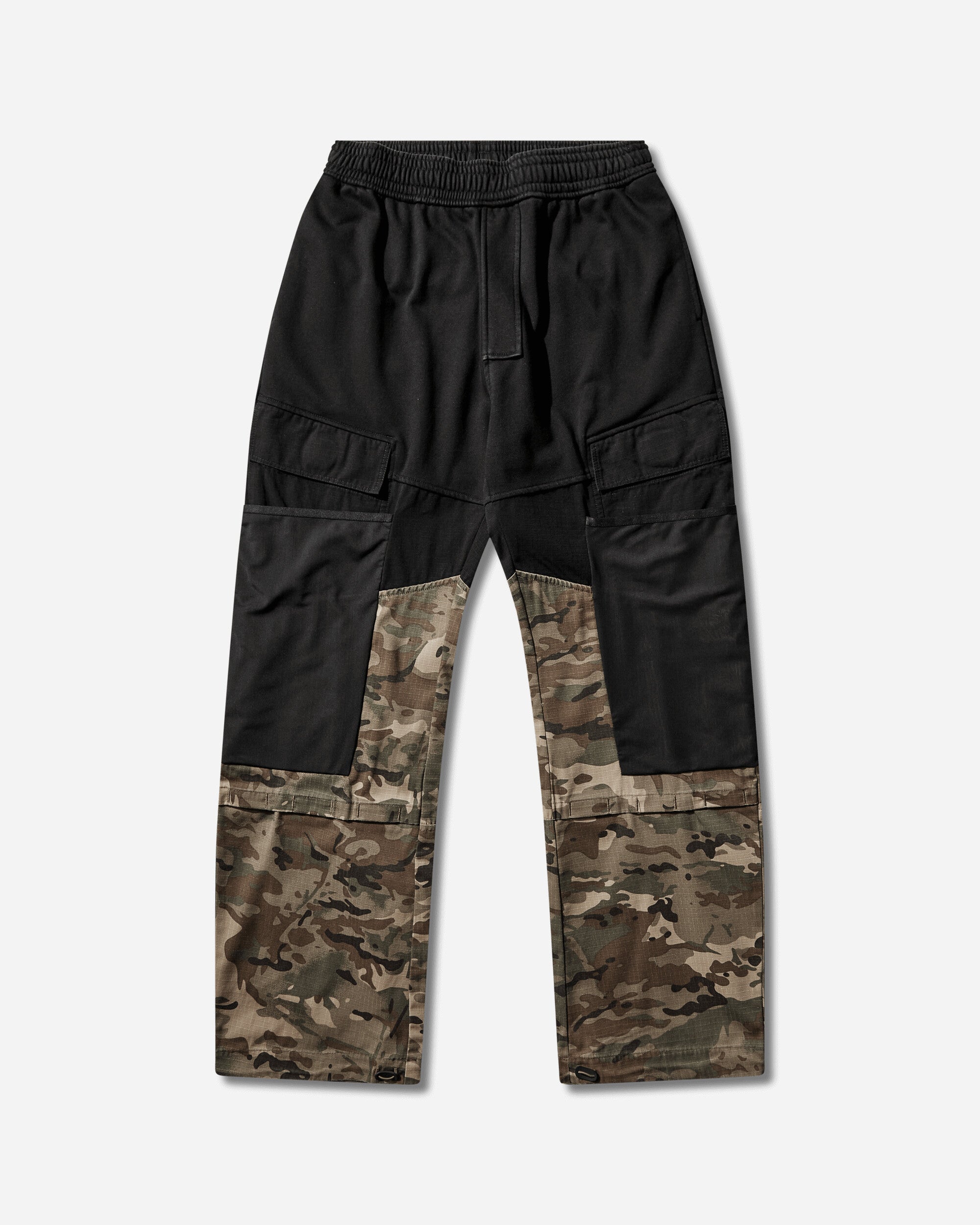 Men's Camo Cargo Half Leg Sweatpants Black – Slam Jam®