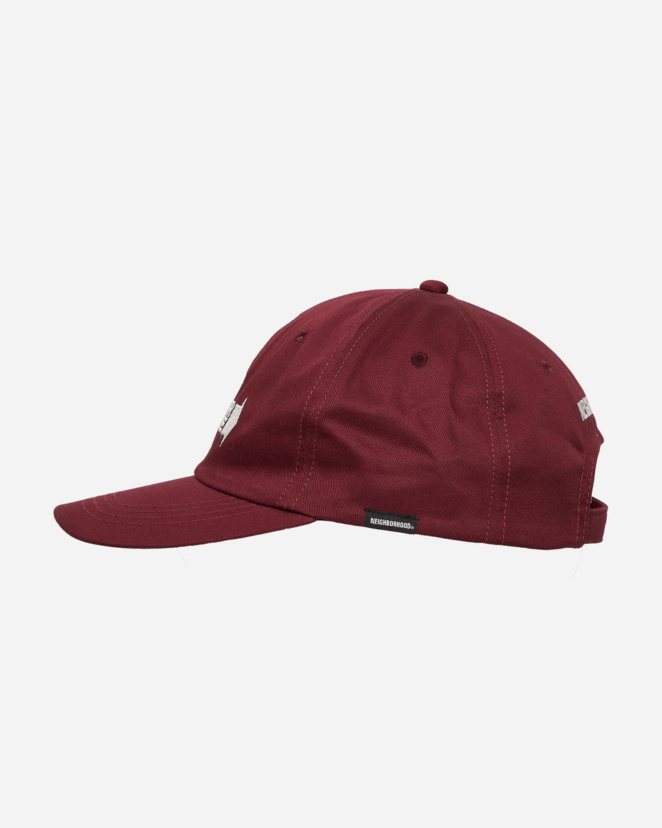 Neighborhood Major Force Dad Cap Burgundy - Slam Jam