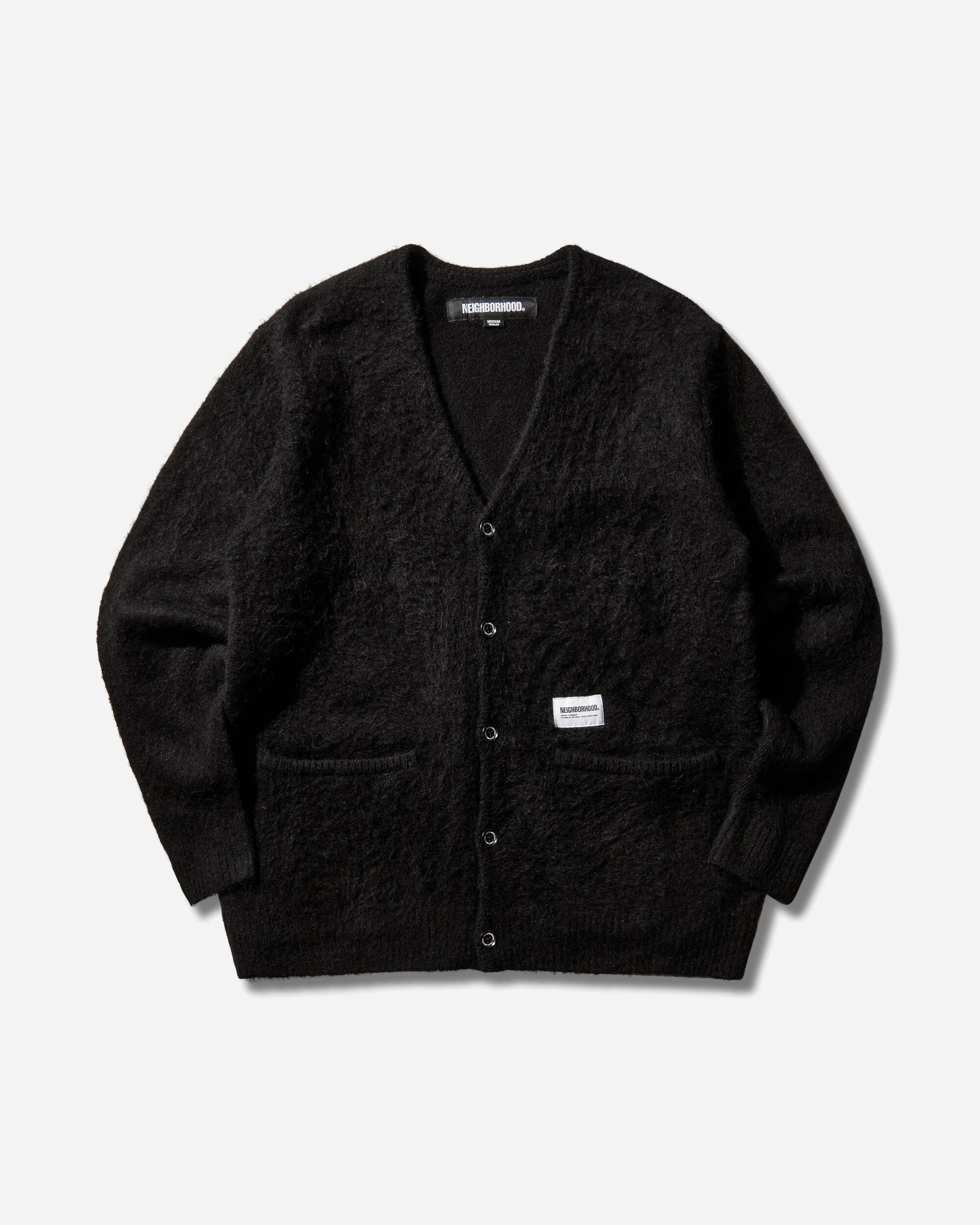 Men's Mohair Cardigan Black – Slam Jam®