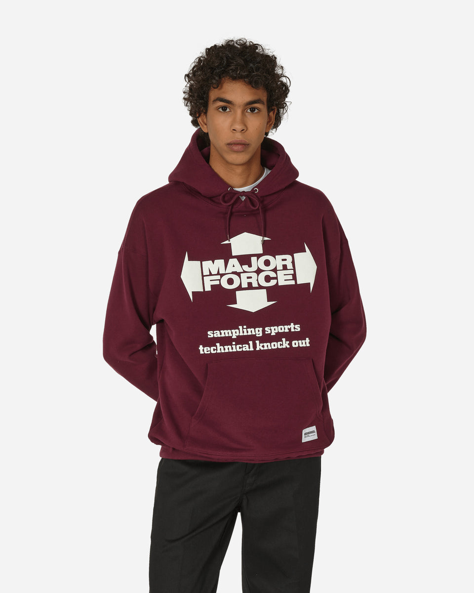 Major Force Hoodie Burgundy