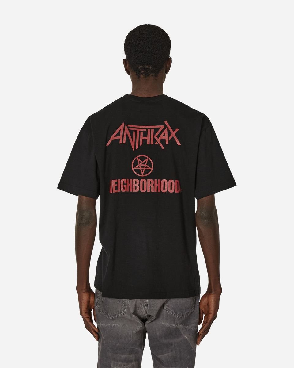 Neighborhood ANTHRAX SS-3 T-Shirt Black - Slam Jam® Official Store