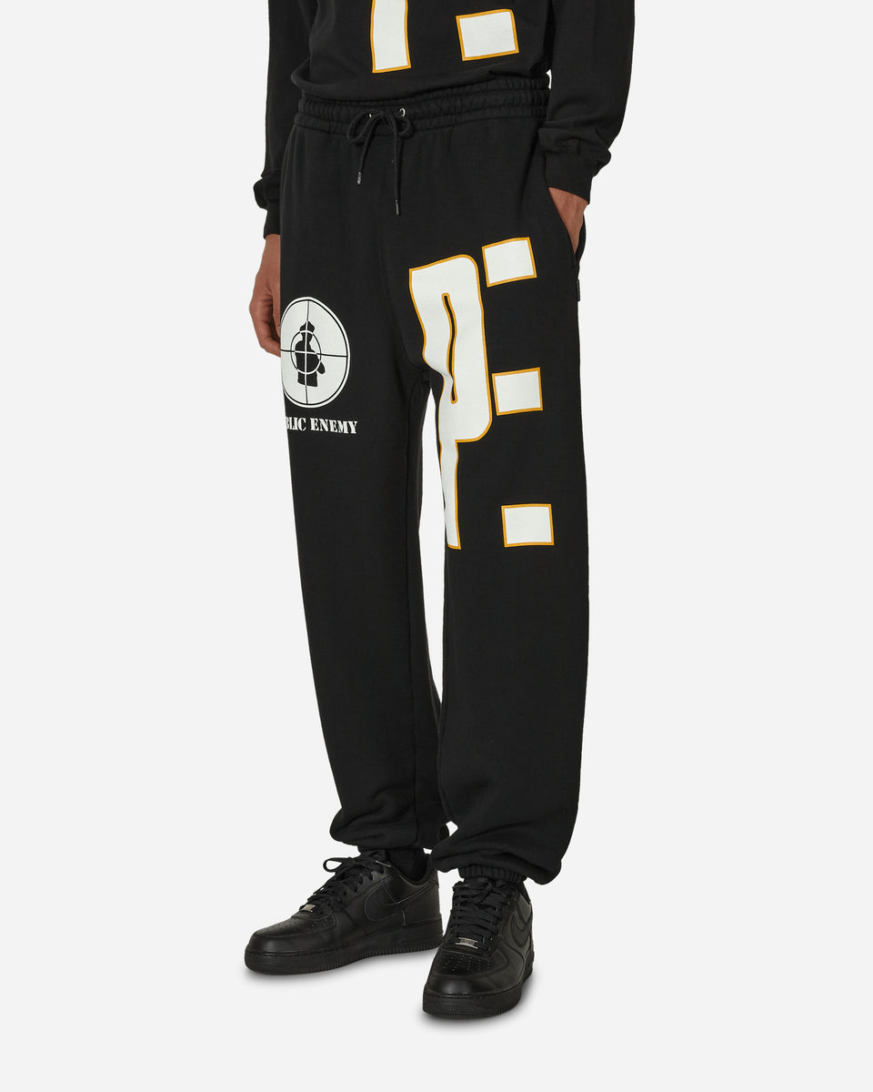 Neighborhood Public Enemy Sweatpants Black - Slam Jam® Official Store