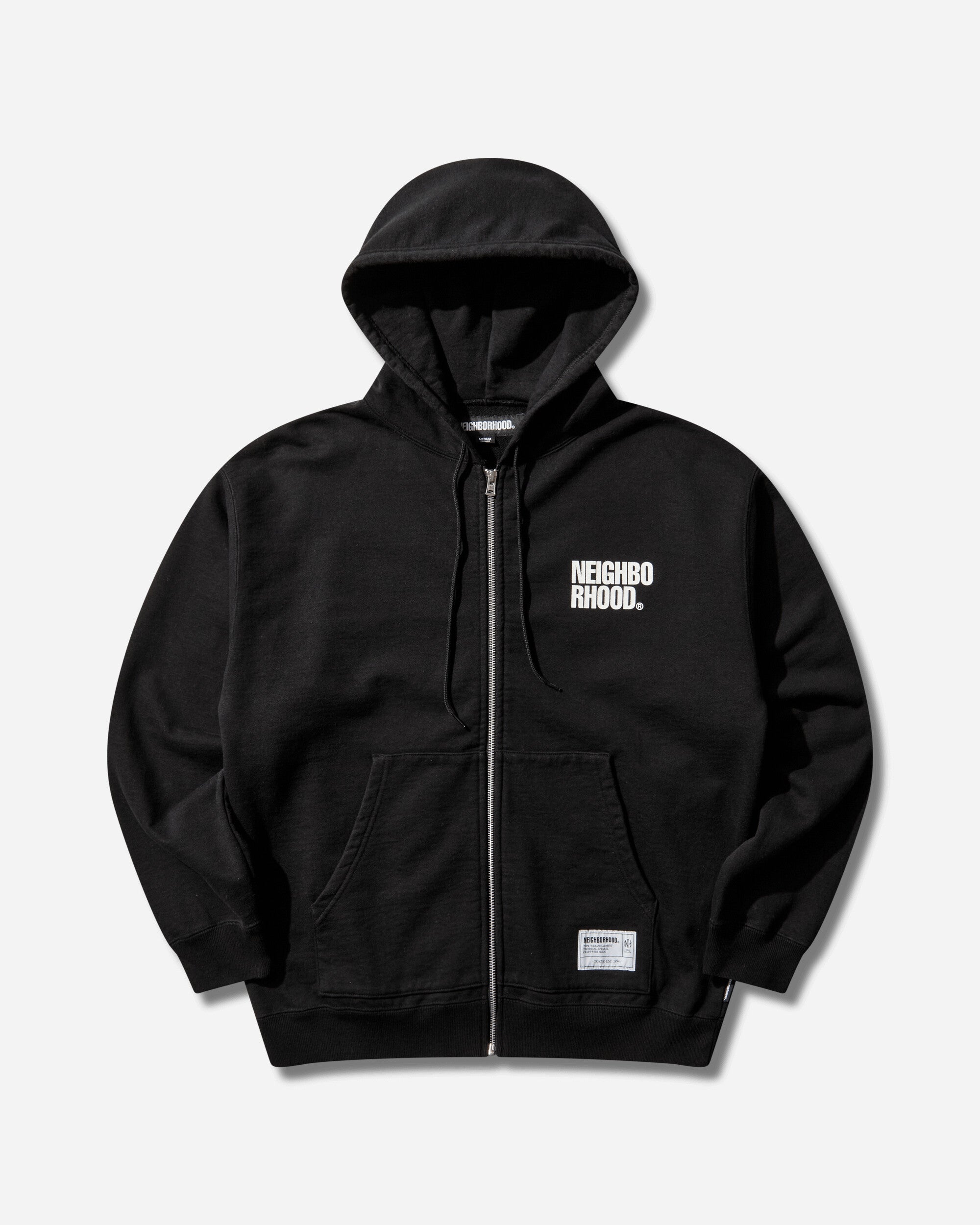 Men's Classic Sweat Zip Hoodie Black – Slam Jam®