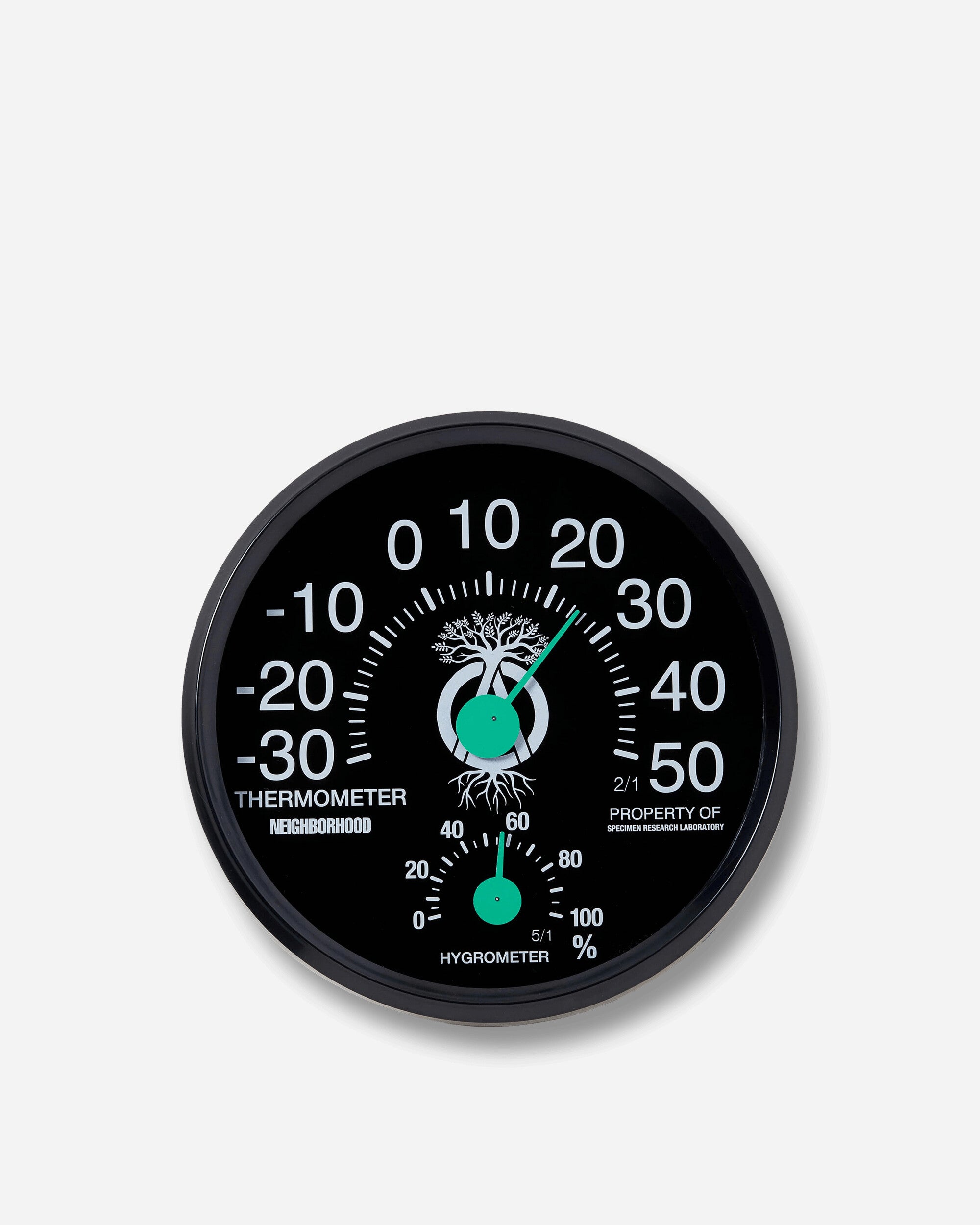 NEIGHBORHOOD　SRL / A-THERMOHYGROMETER SRL Thermohygrometer Black – Slam Jam®