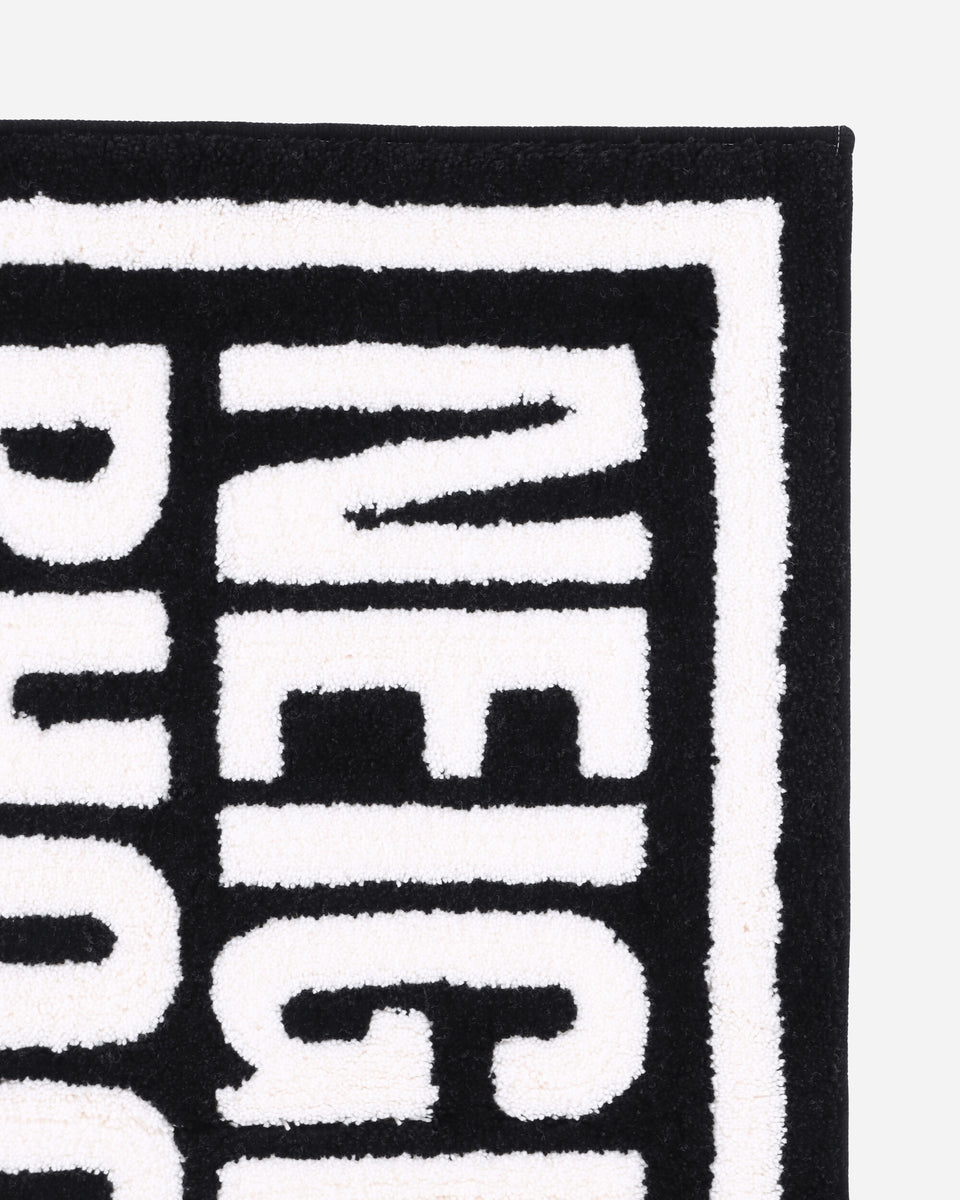 Neighborhood Gallery 1950 Square Rug Mat Black - Slam Jam