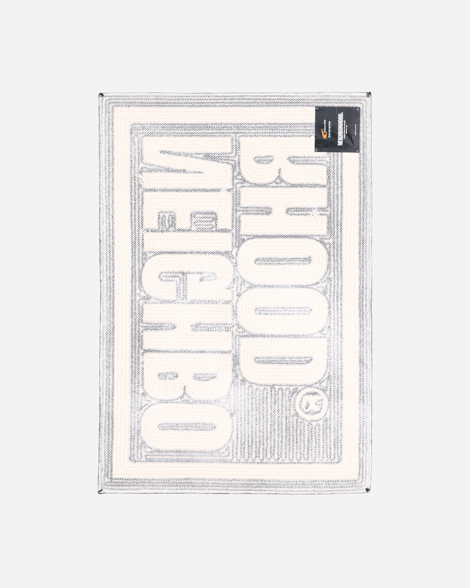 Neighborhood Gallery 1950 Square Rug Mat Black - Slam Jam