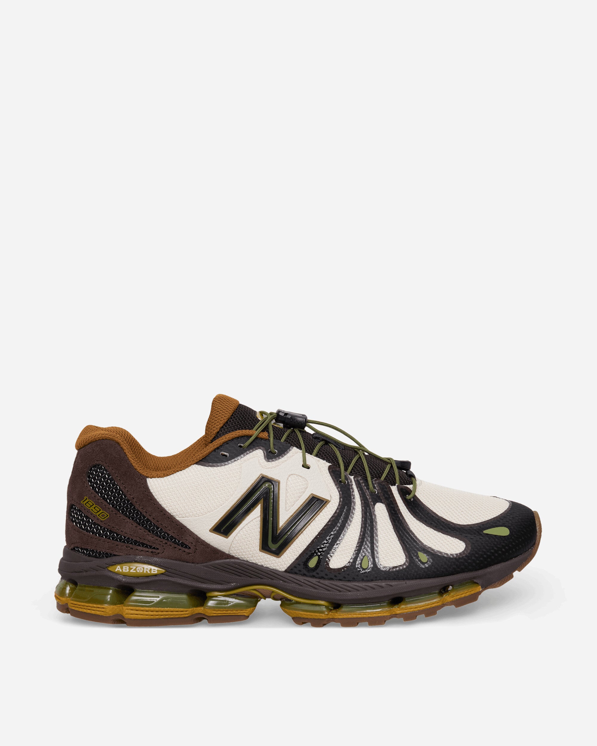 Reバース NBP アイネス ABZORB 1890 Sneakers Linen / Pumpernickel / Basil Oil – Slam Jam®