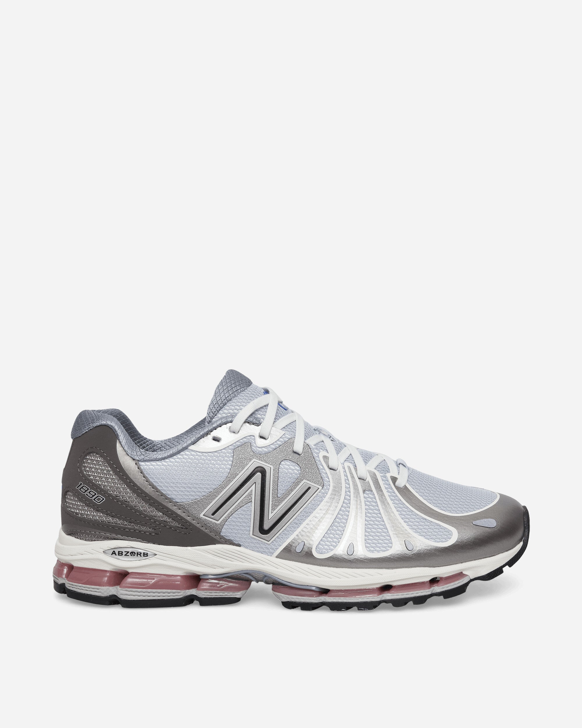 ABZORB 1890 Sneakers Dark Silver Metallic / Granite – Slam Jam®