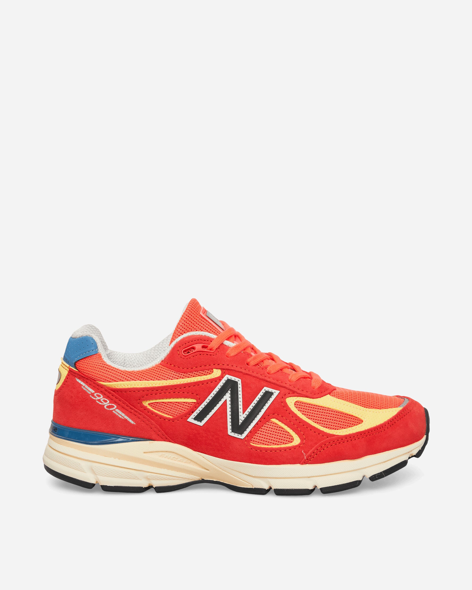 Made in USA 990v4 Sneakers Urgent Red / Maize / Afterglow – Slam Jam®