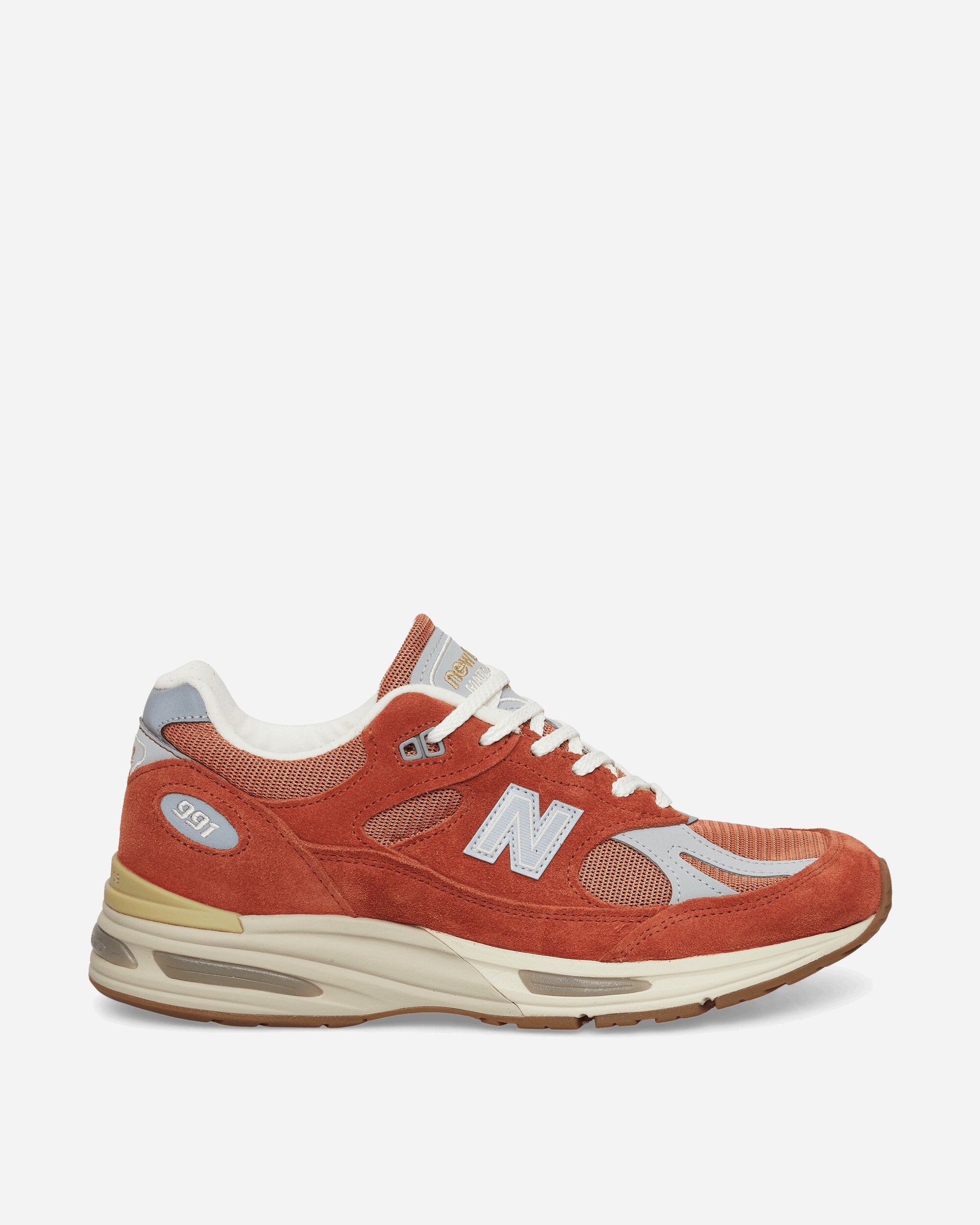 Made in UK 991v2 Vintage Sports Sneakers Potters Clay / Raw Sienna