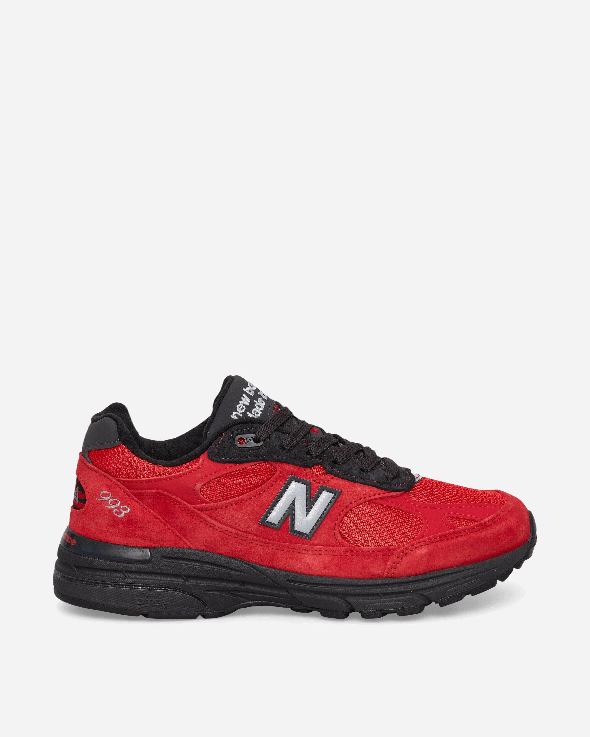 New Balance 993 チームレッド Made in USA 993 Sneakers Team Red / True Red / Black Cement – Slam