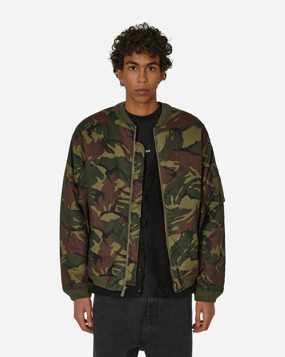 Nike woven camo store jacket