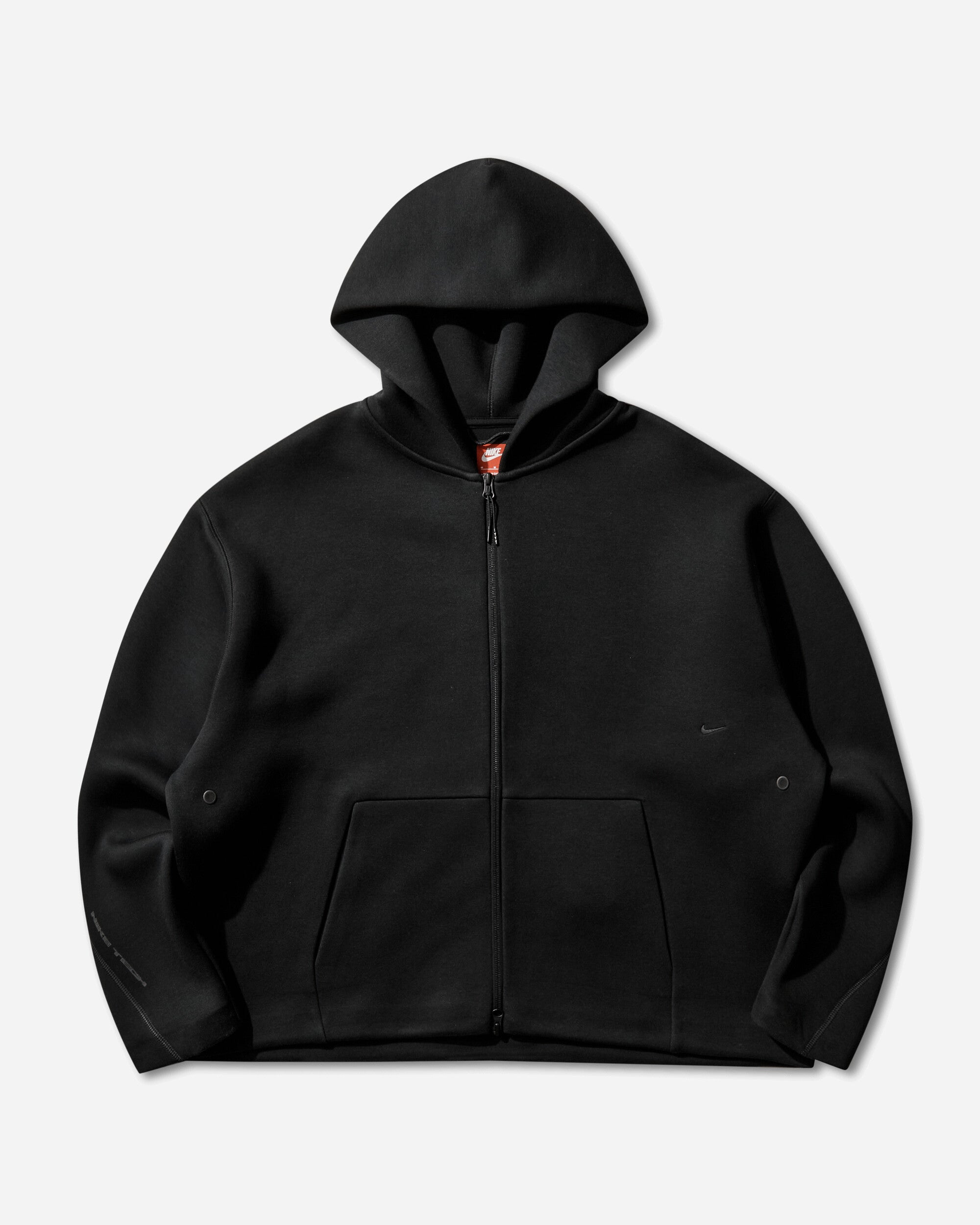 Men's Tech Loose-Fit Full-Zip Hoodie Black – Slam Jam®