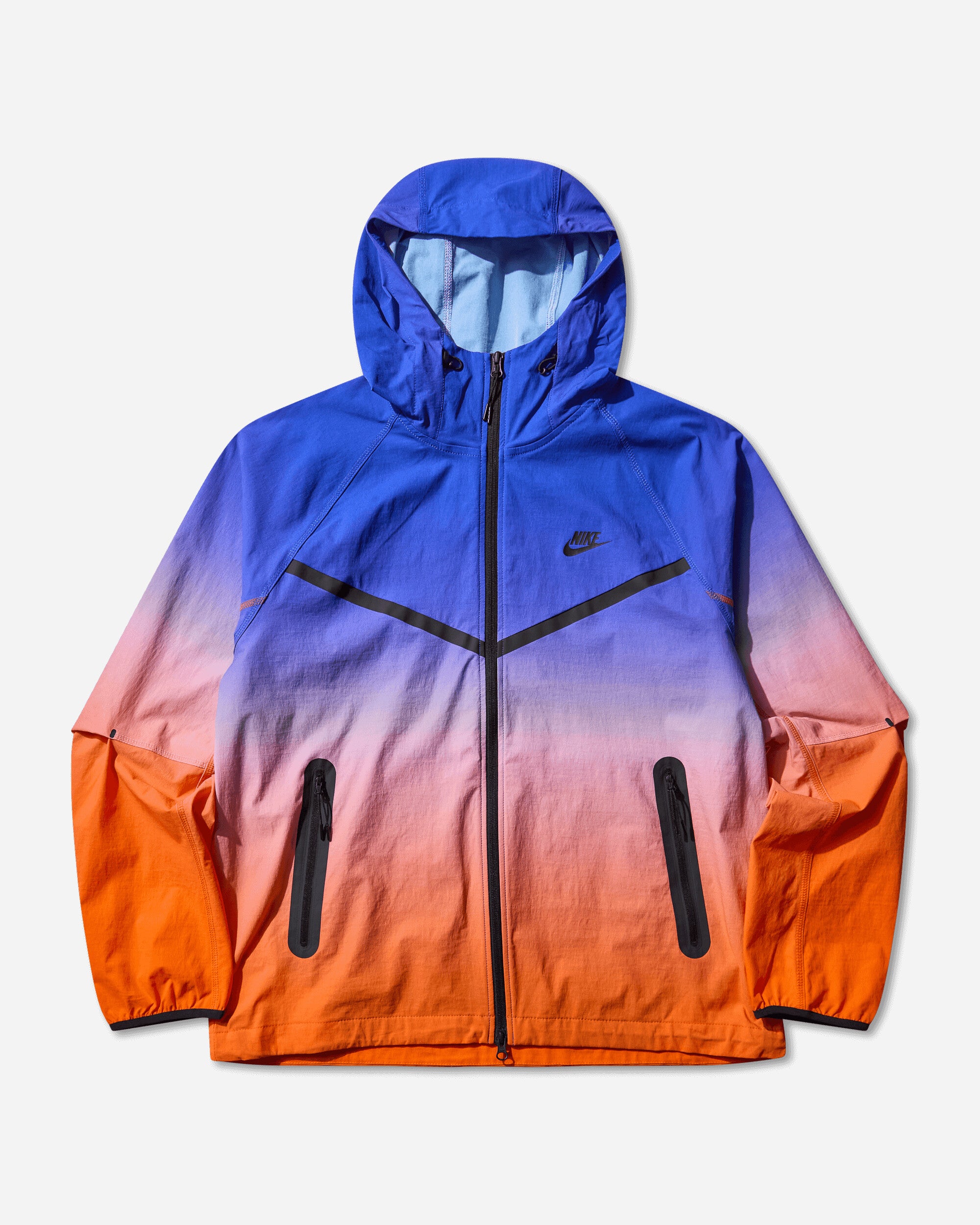 nike windbreaker yellow red blue