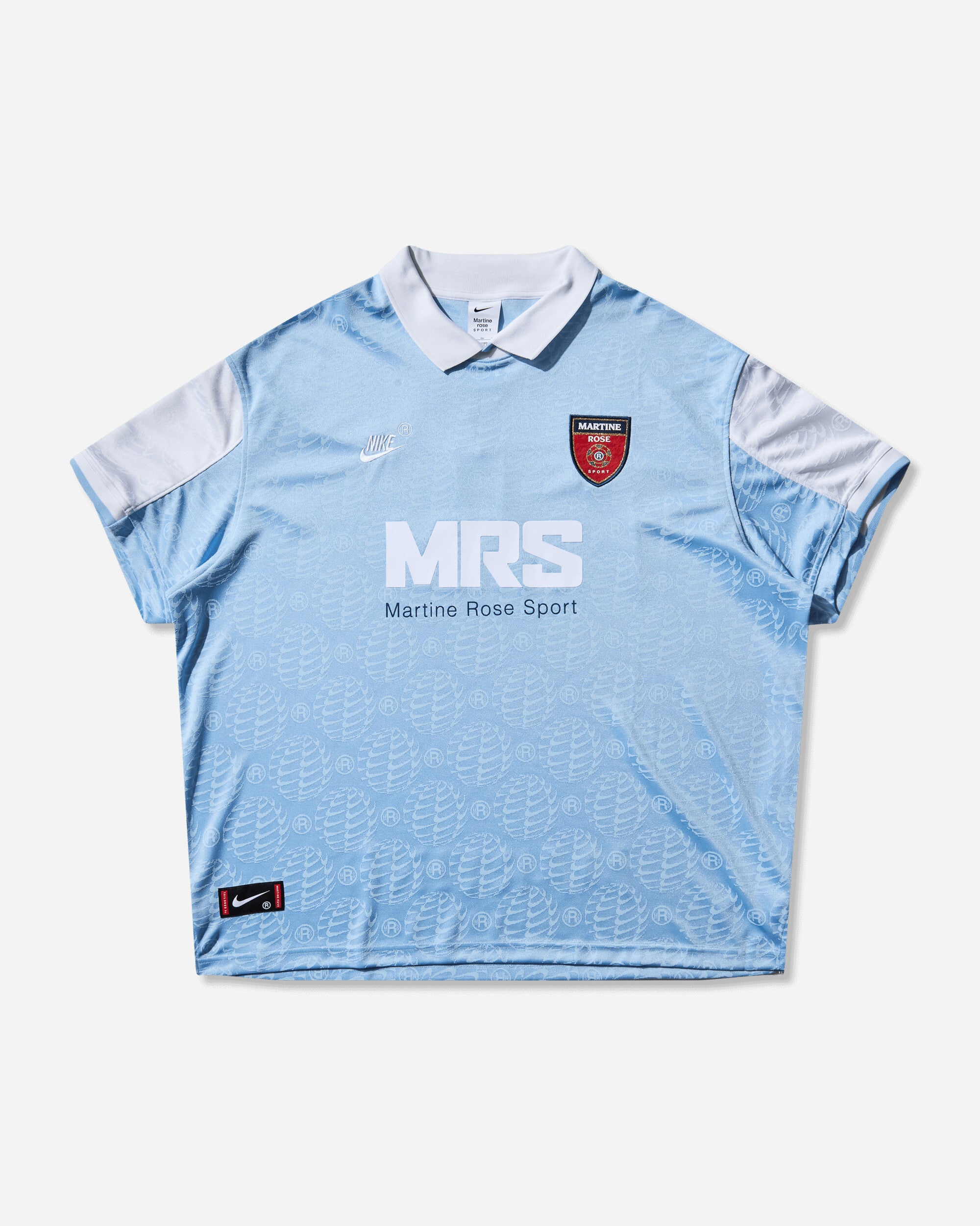 Men's Martine Rose Football Jersey Psychic Blue – Slam Jam®