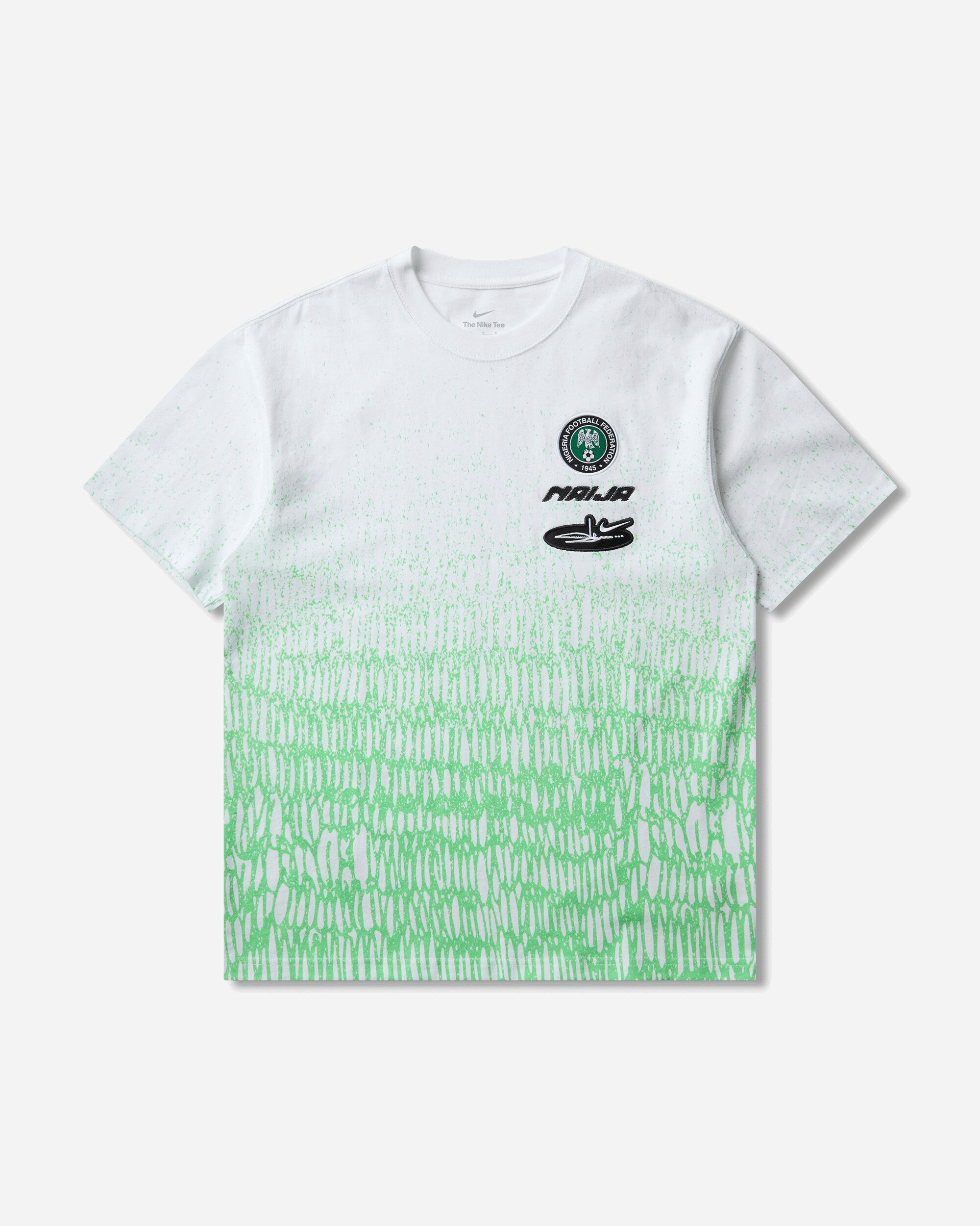 新品 Nike × Slawn スローン サッカー Tシャツ ナイジェリア XS Nigeria x Slawn T-Shirt White – Slam Jam®