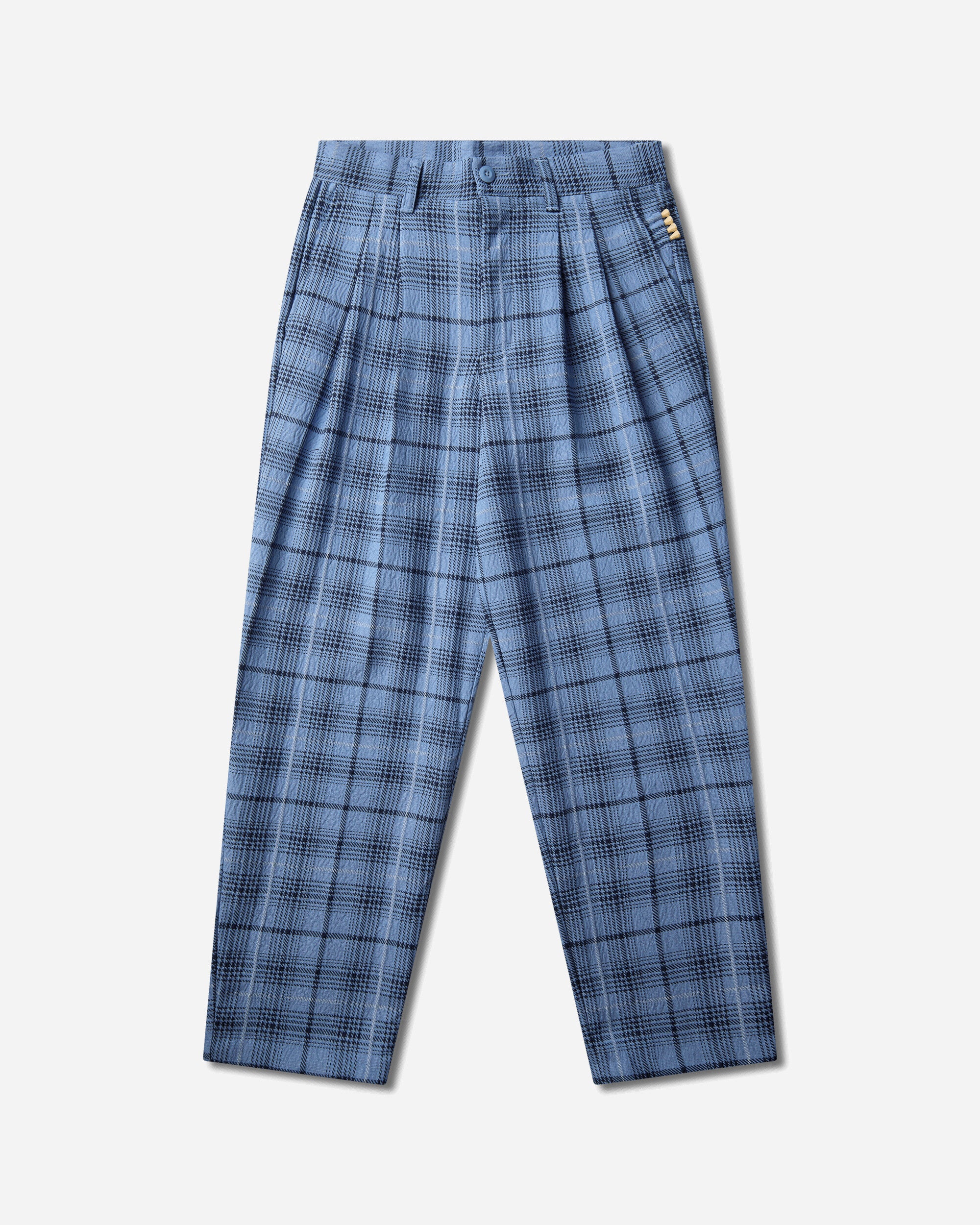 Men's Tartan Golf Pants Work Blue / Black – Slam Jam®