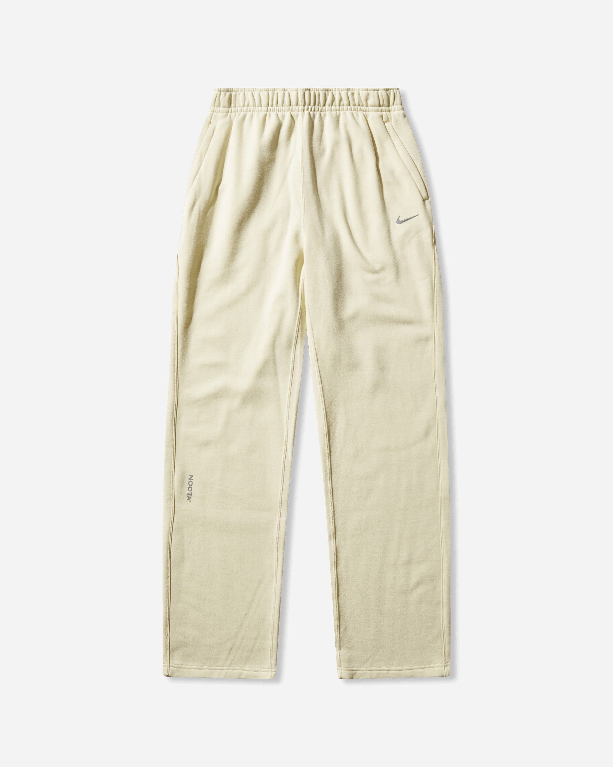 【N15137】Cream Men's NOCTA Open Hem Fleece Pants Alabaster – Slam Jam®