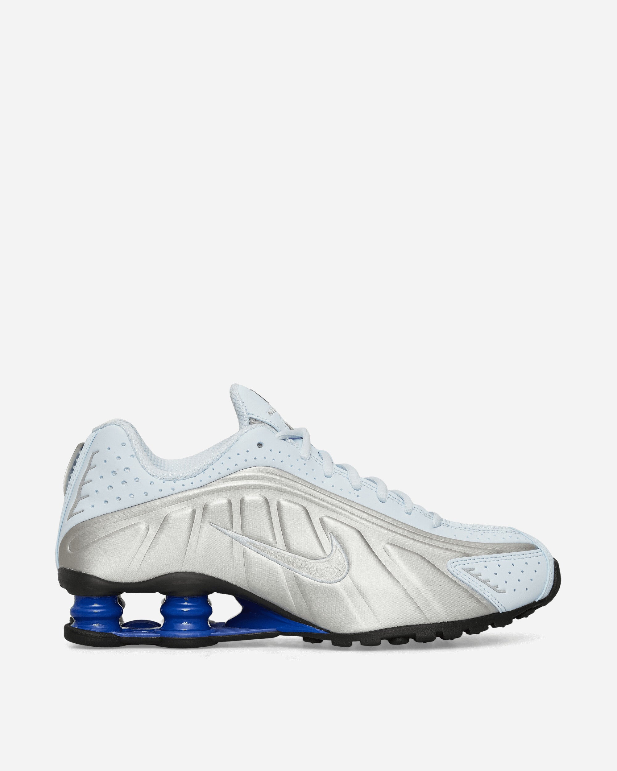 Women's Shox R4 Sneakers Blue Tint / Metallic Silver – Slam Jam®